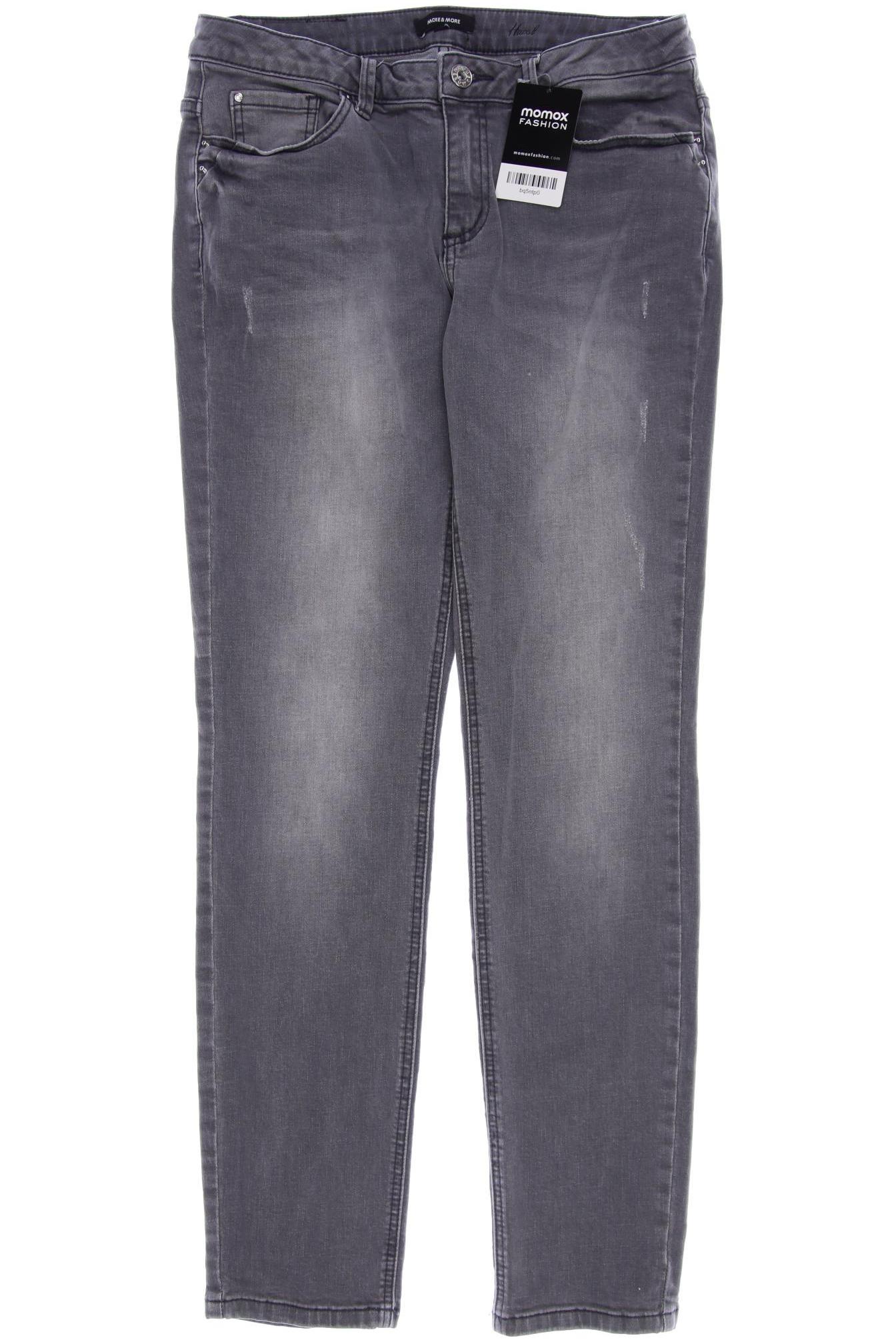 

More & More Damen Jeans, grau