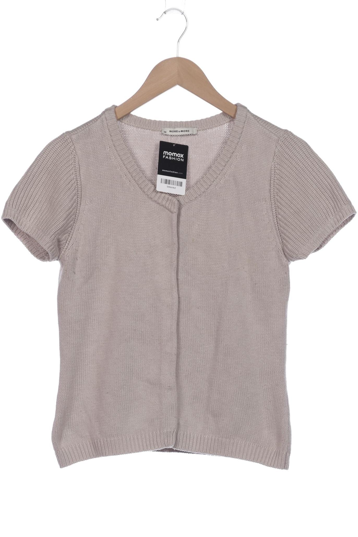 

More & More Damen Strickjacke, grau, Gr. 38