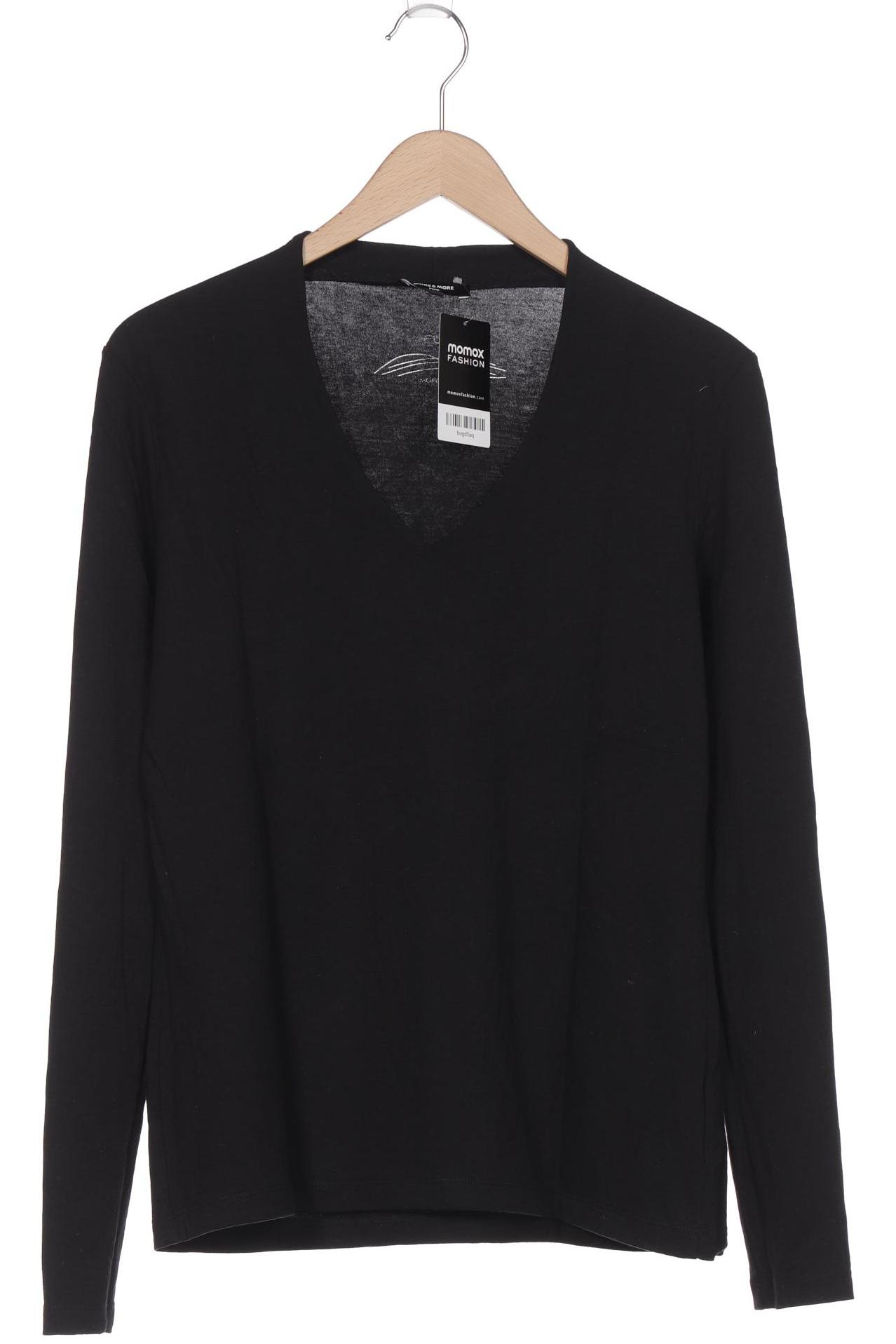 

More & More Damen Langarmshirt, schwarz