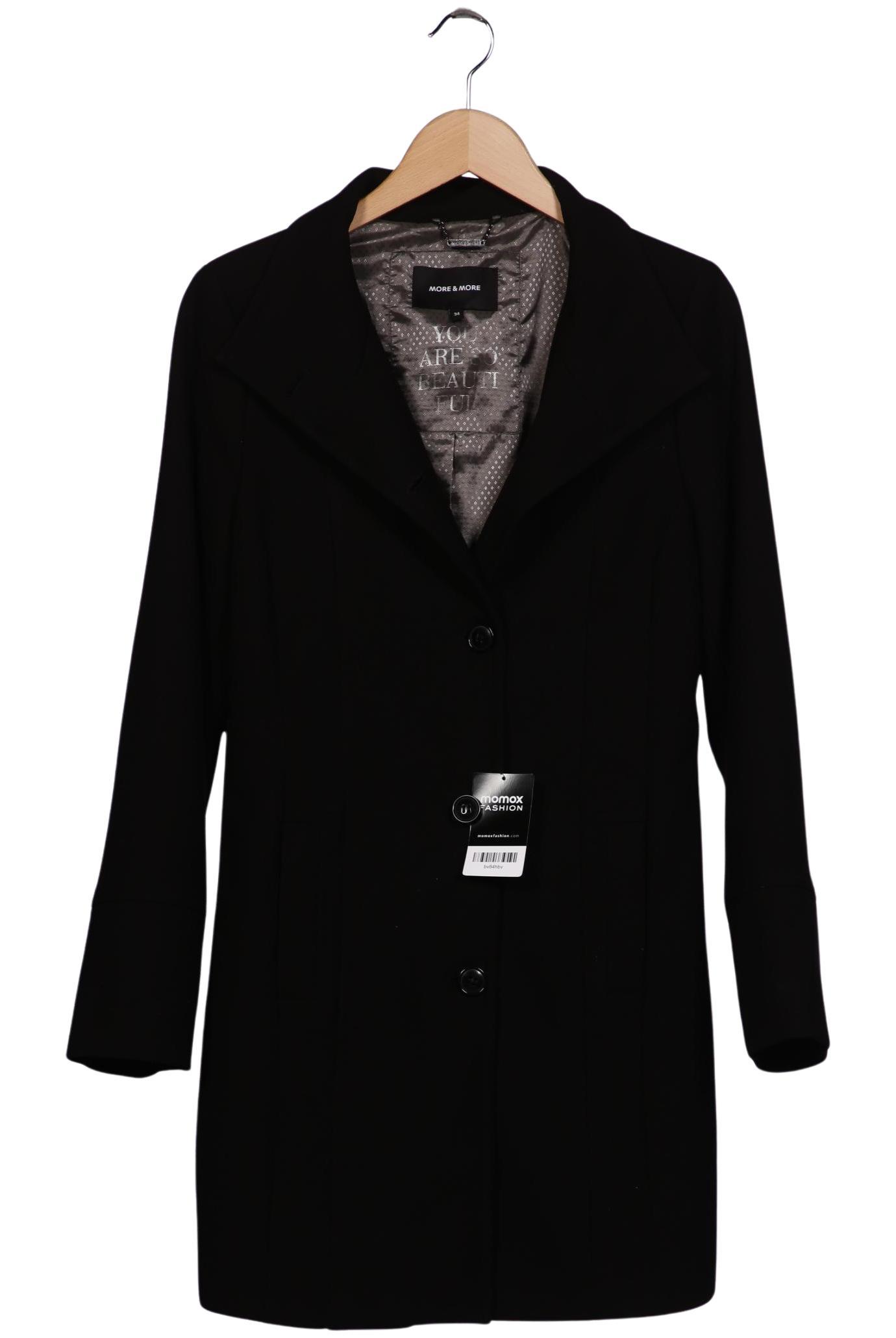 

More & More Damen Mantel, schwarz, Gr. 34