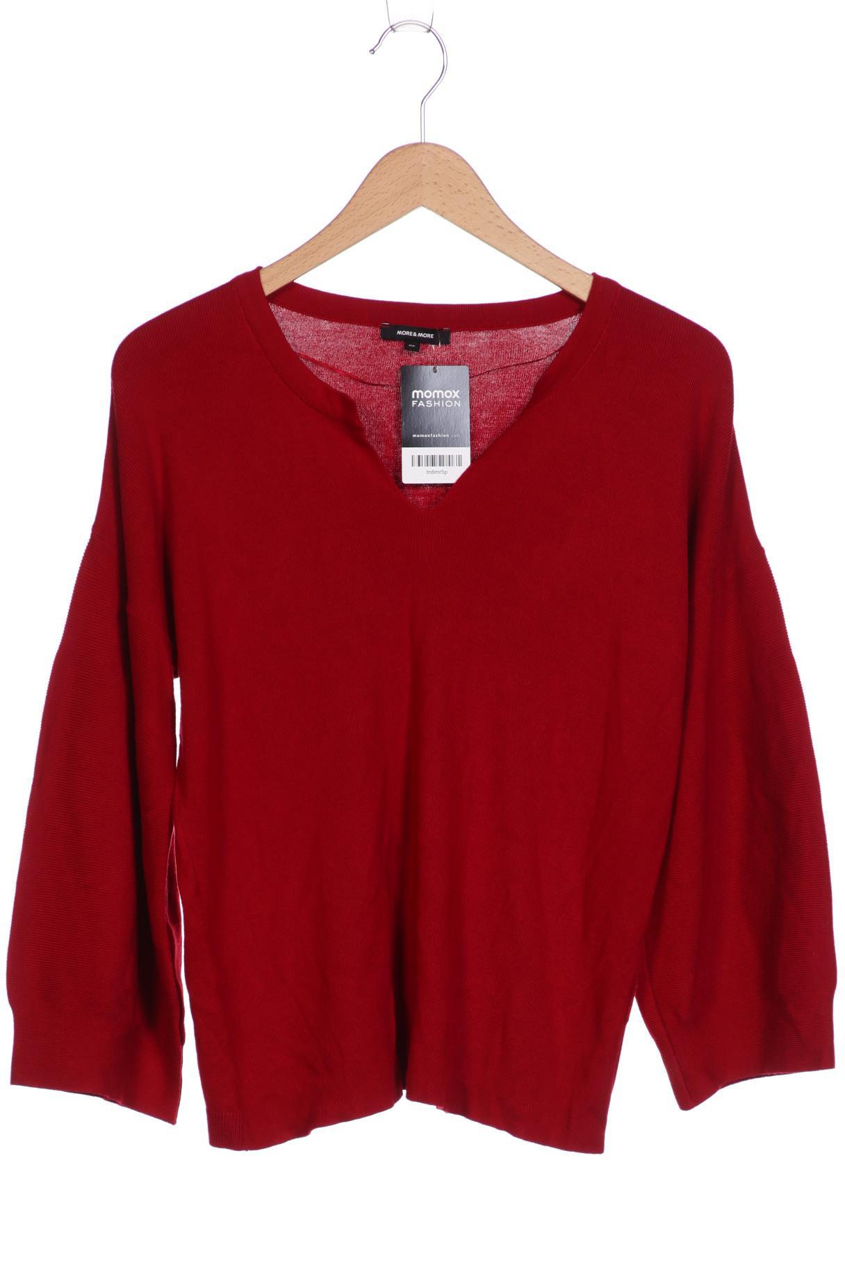 

More & More Damen Pullover, rot, Gr. 40