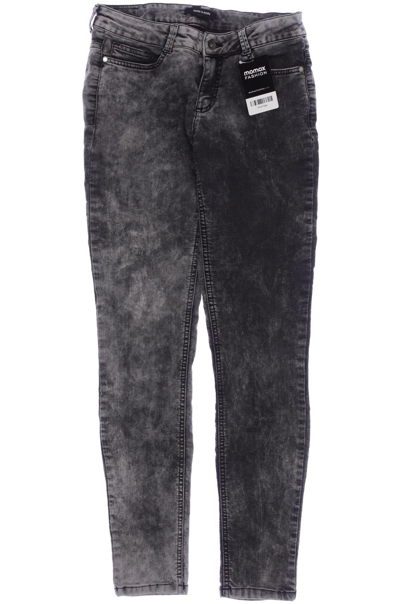 

More & More Damen Jeans, grau, Gr. 38