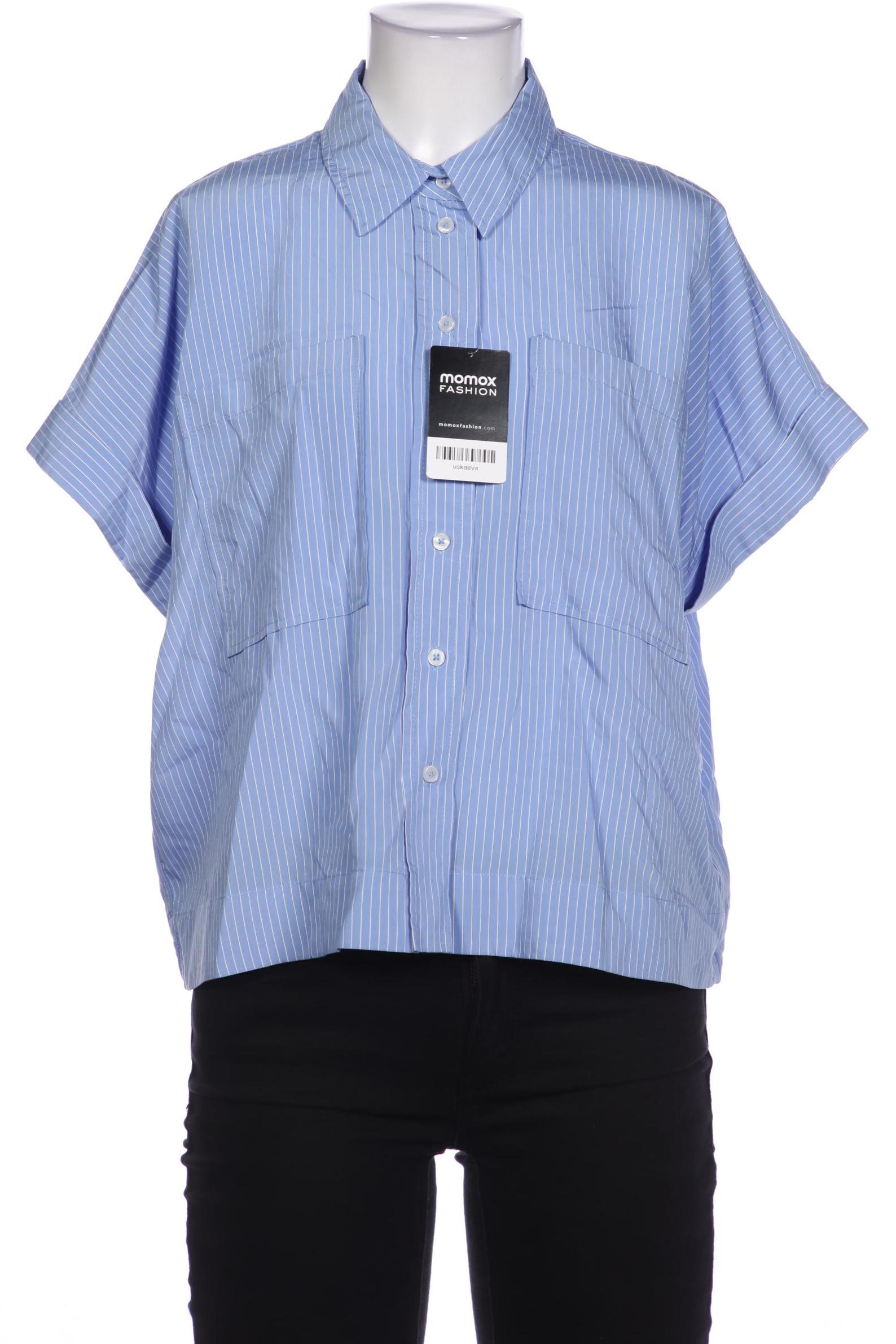 

More & More Damen Bluse, blau, Gr. 38