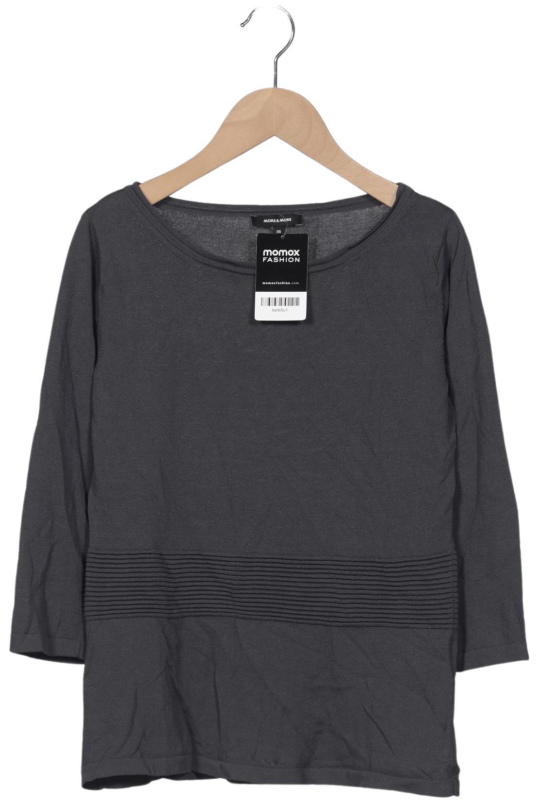 

More & More Damen Pullover, grau, Gr. 36