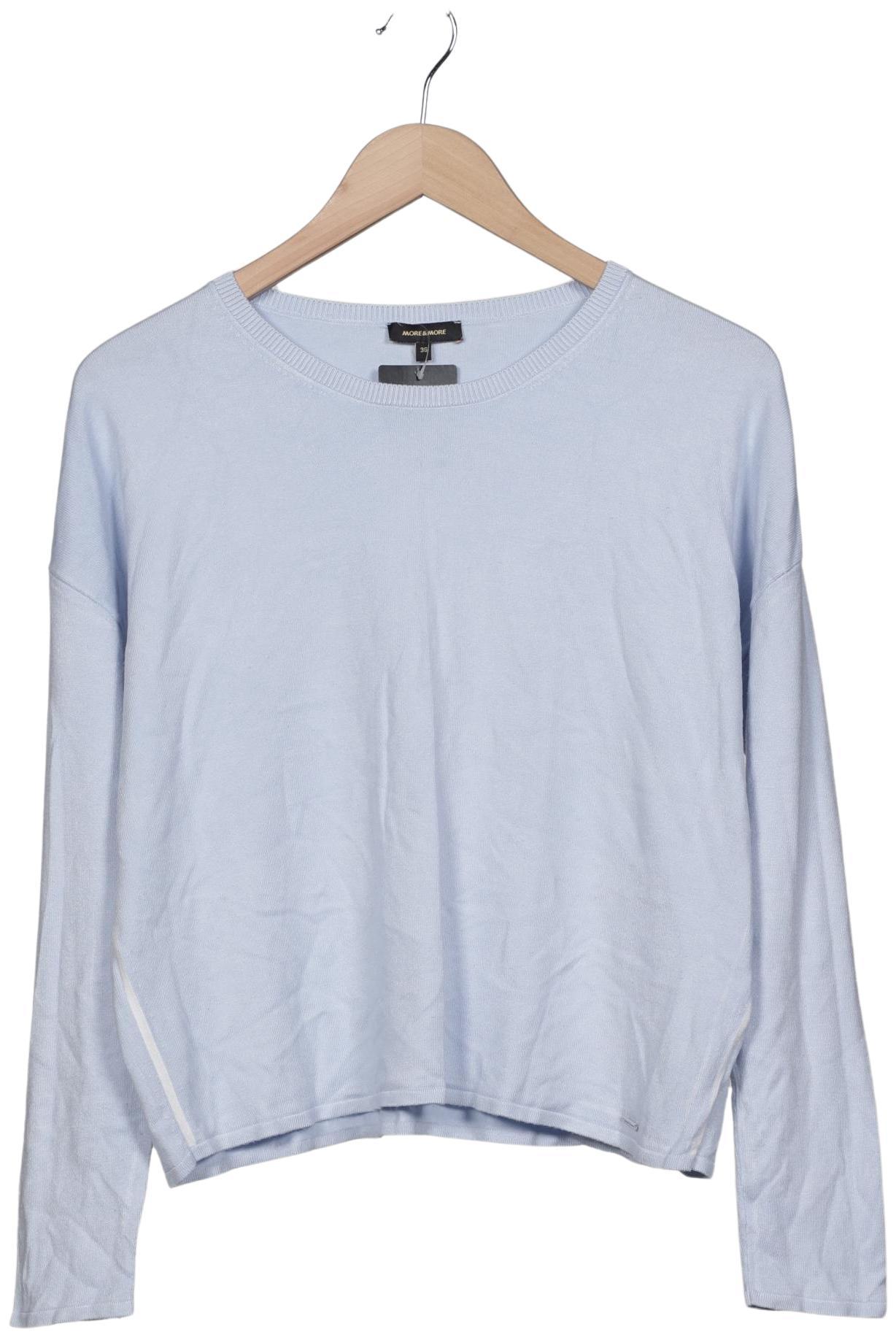 

More & More Damen Pullover, hellblau, Gr. 36