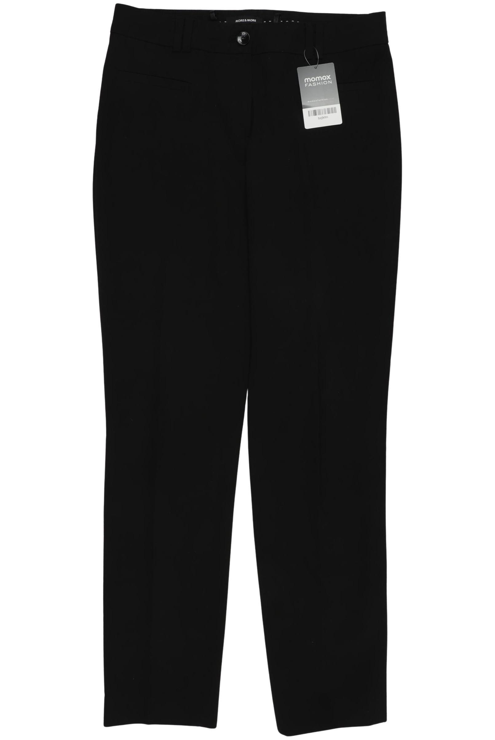 

More & More Damen Stoffhose, schwarz, Gr. 34