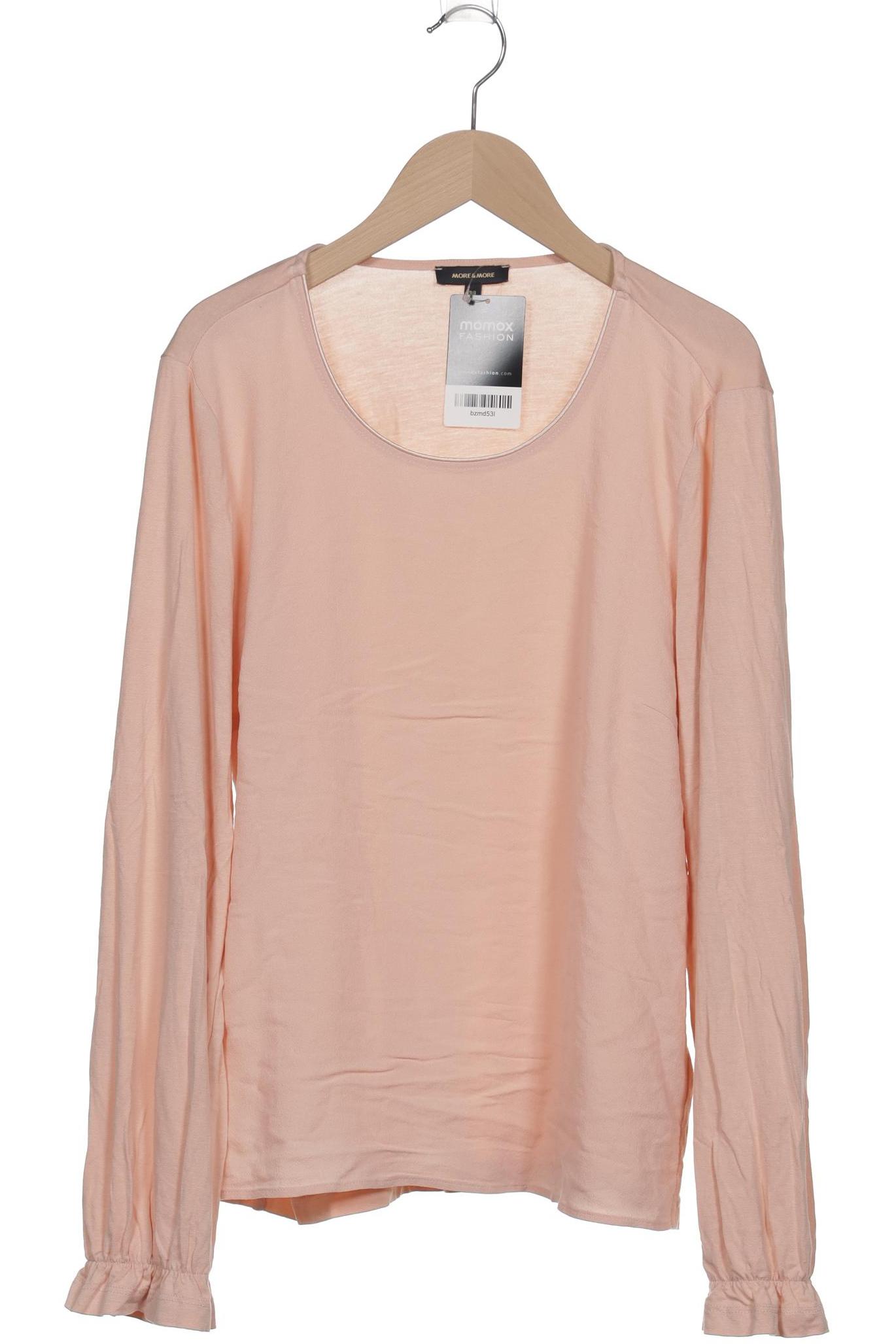 

More & More Damen Langarmshirt, orange, Gr. 38