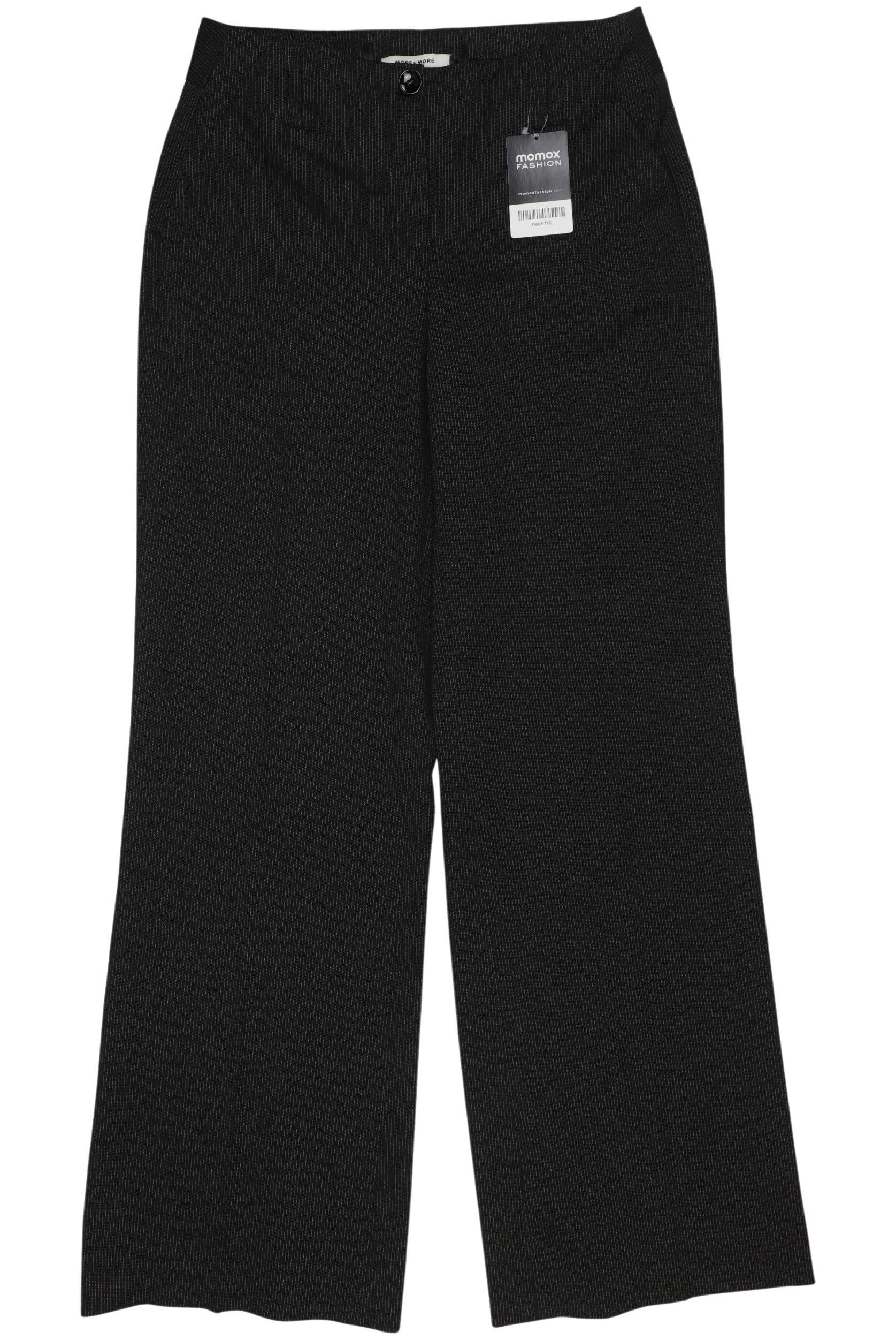 

More & More Damen Stoffhose, schwarz, Gr. 36