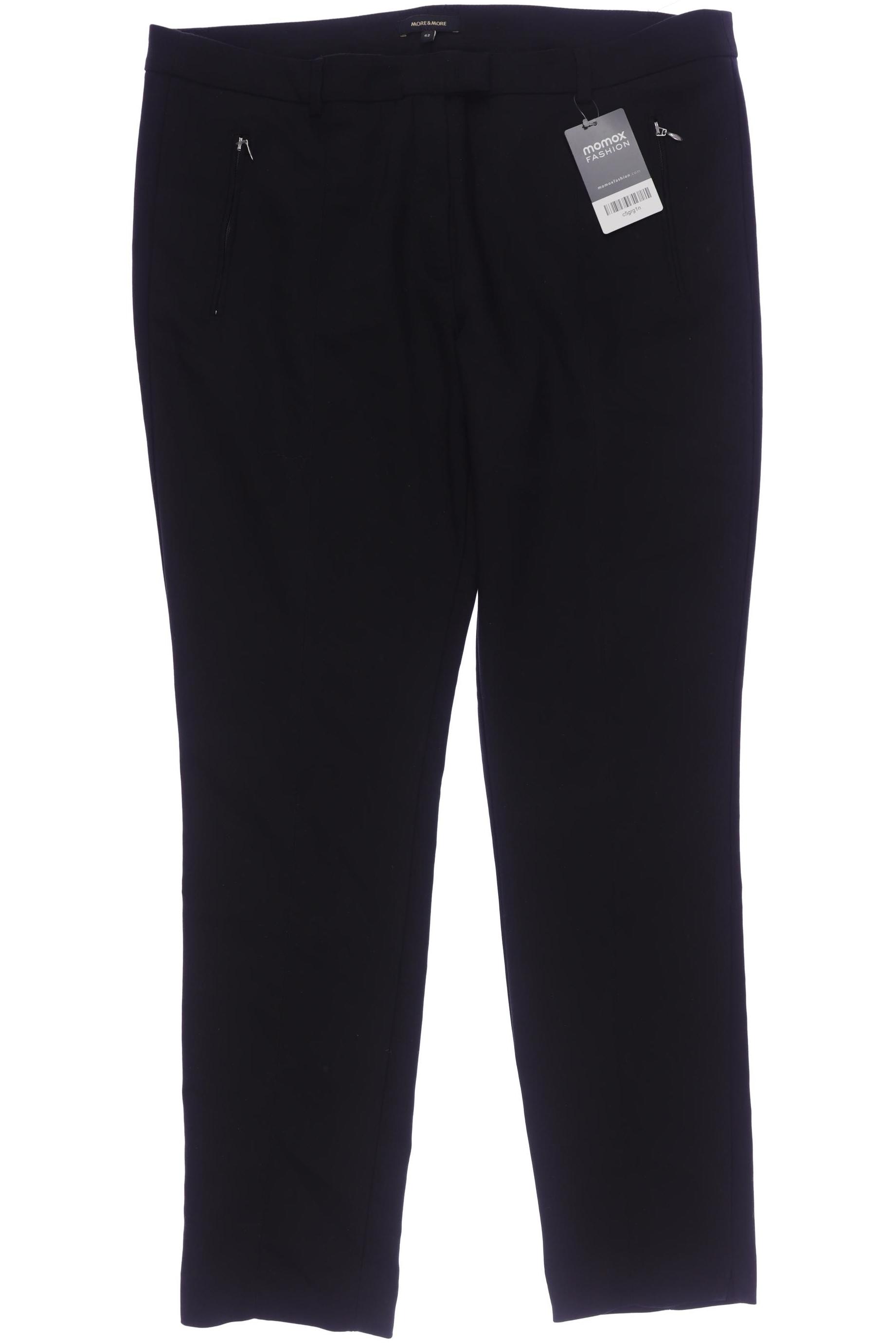 

More & More Damen Stoffhose, schwarz, Gr. 42