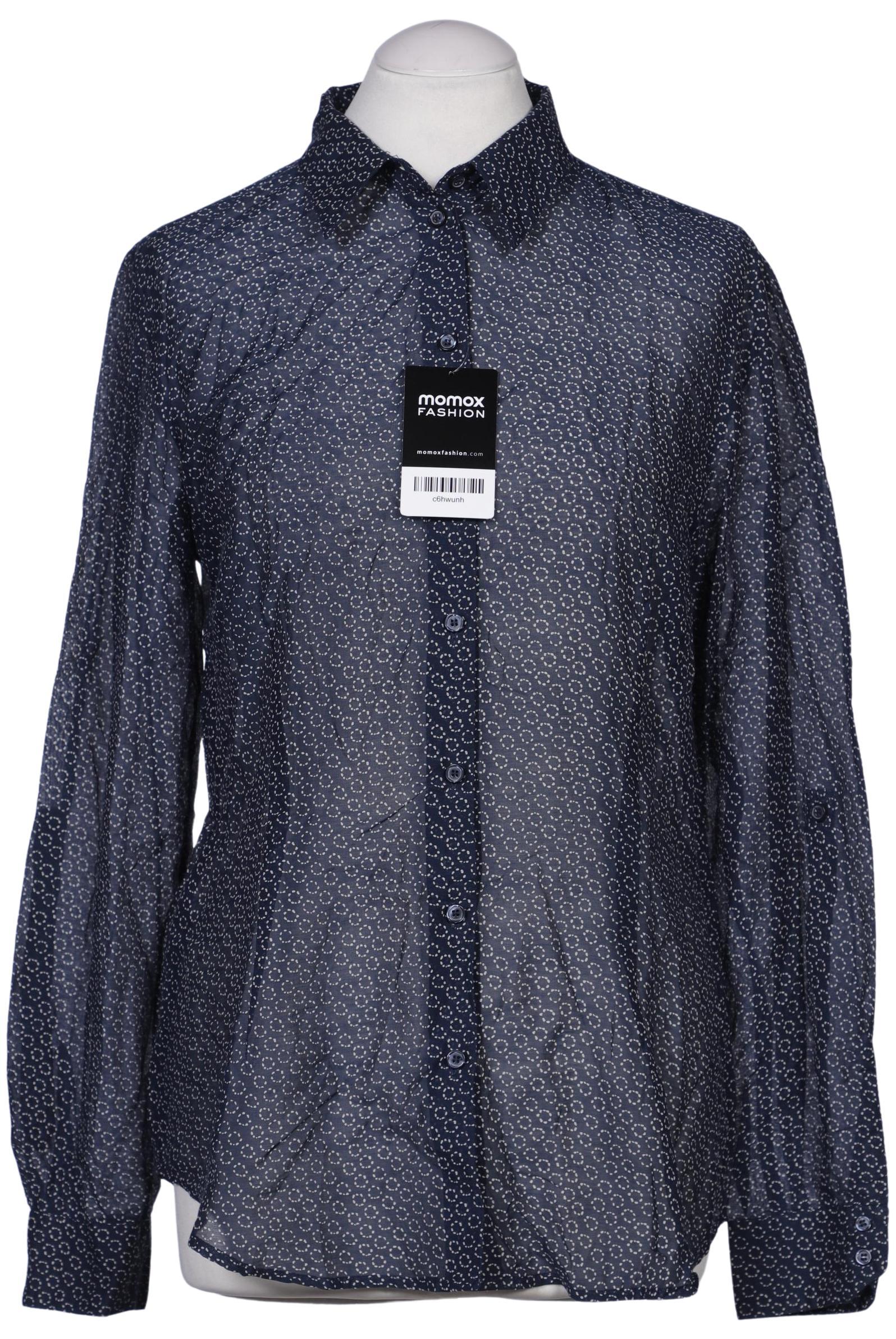 

More & More Damen Bluse, blau, Gr. 36