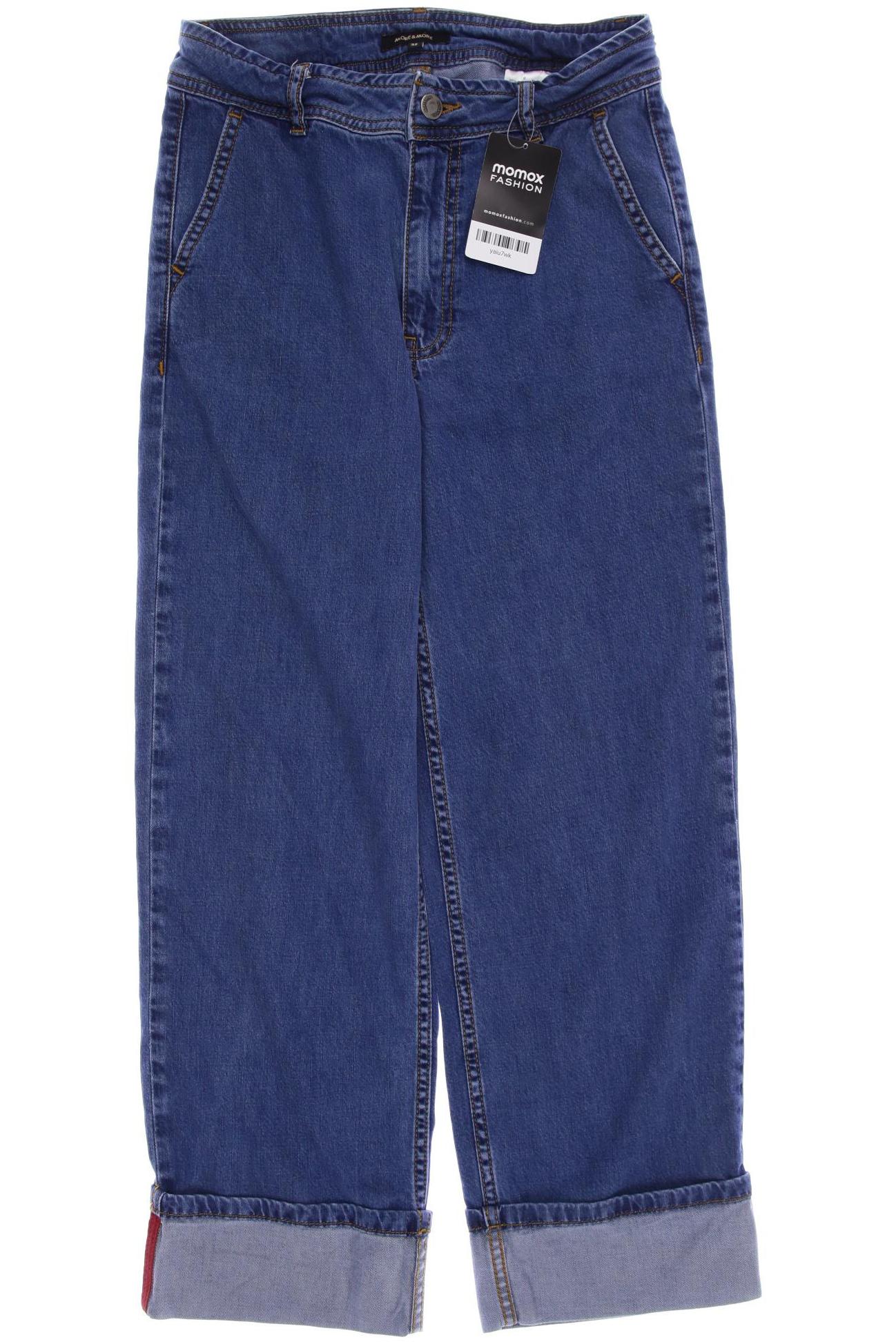 

More & More Damen Jeans, blau