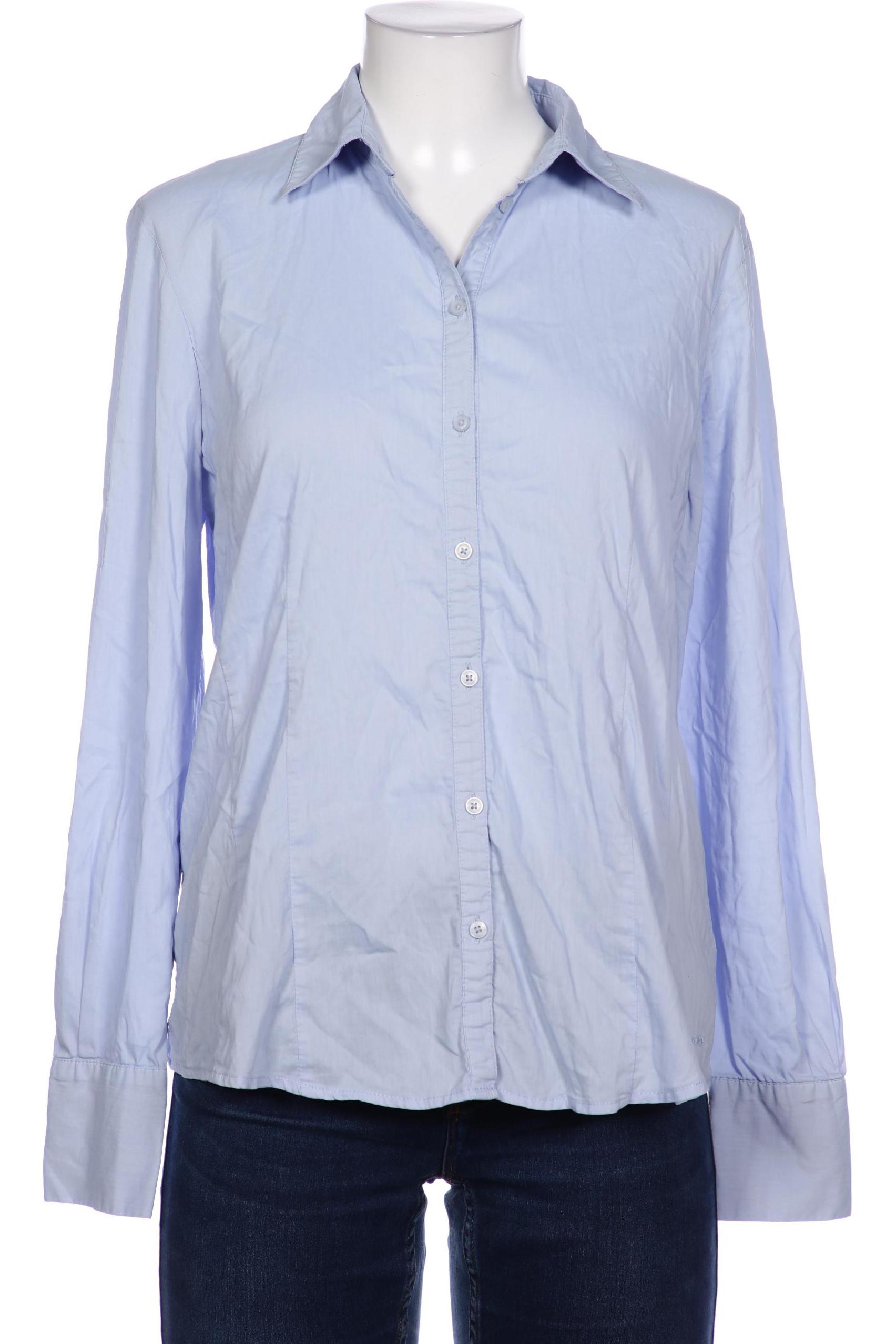 

More & More Damen Bluse, blau, Gr. 40