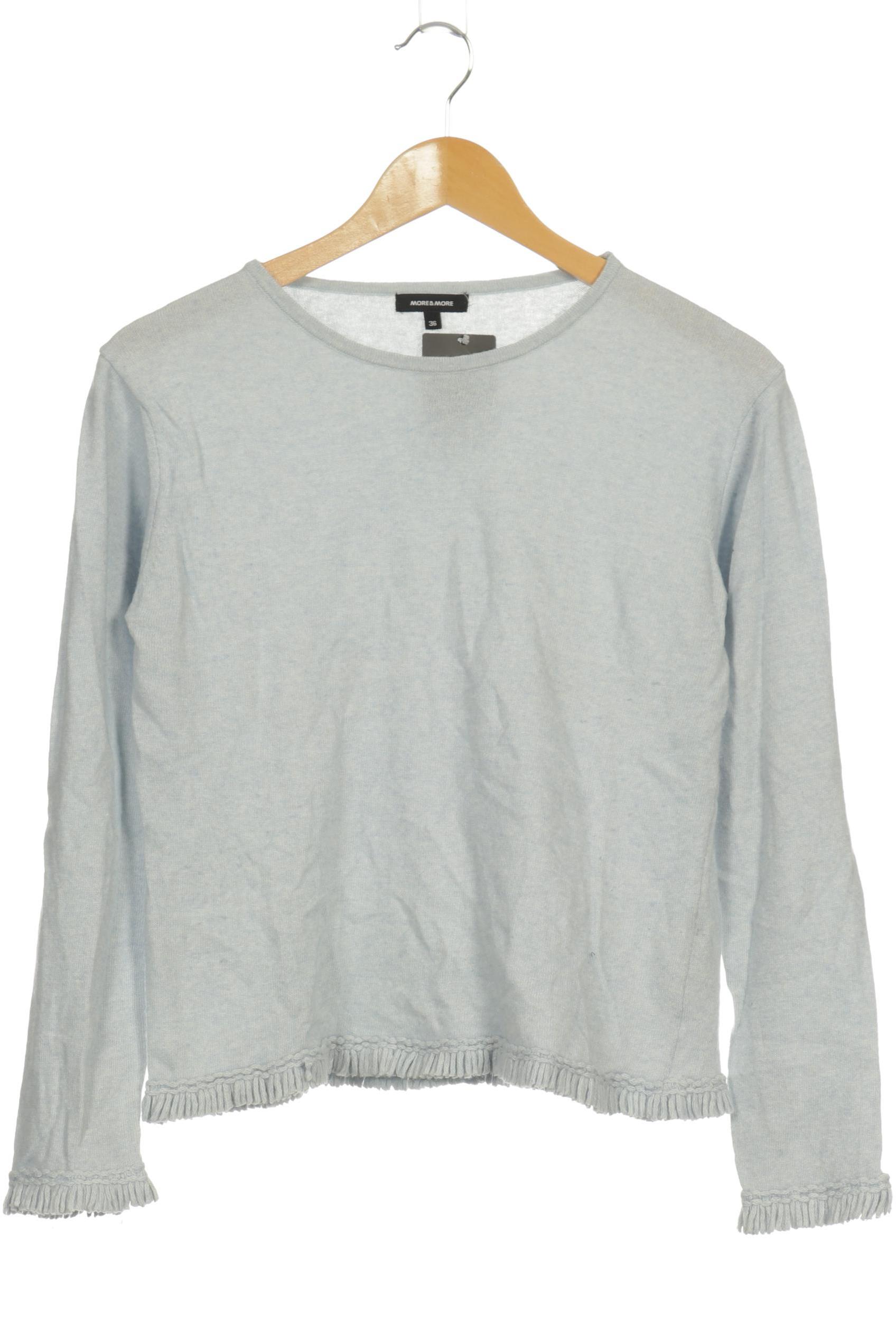 

More & More Damen Pullover, blau, Gr. 36