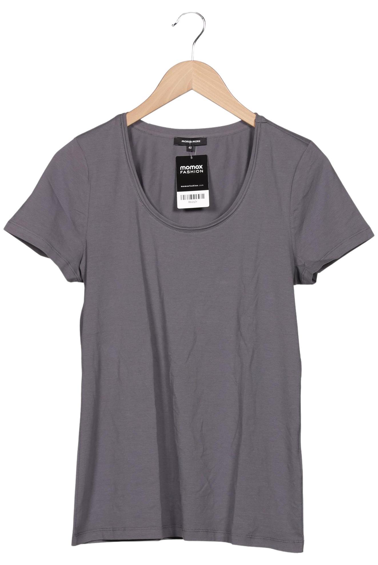 

More & More Damen T-Shirt, grau, Gr. 42