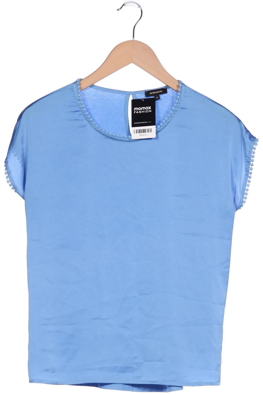 

More & More Damen T-Shirt, blau, Gr. 36