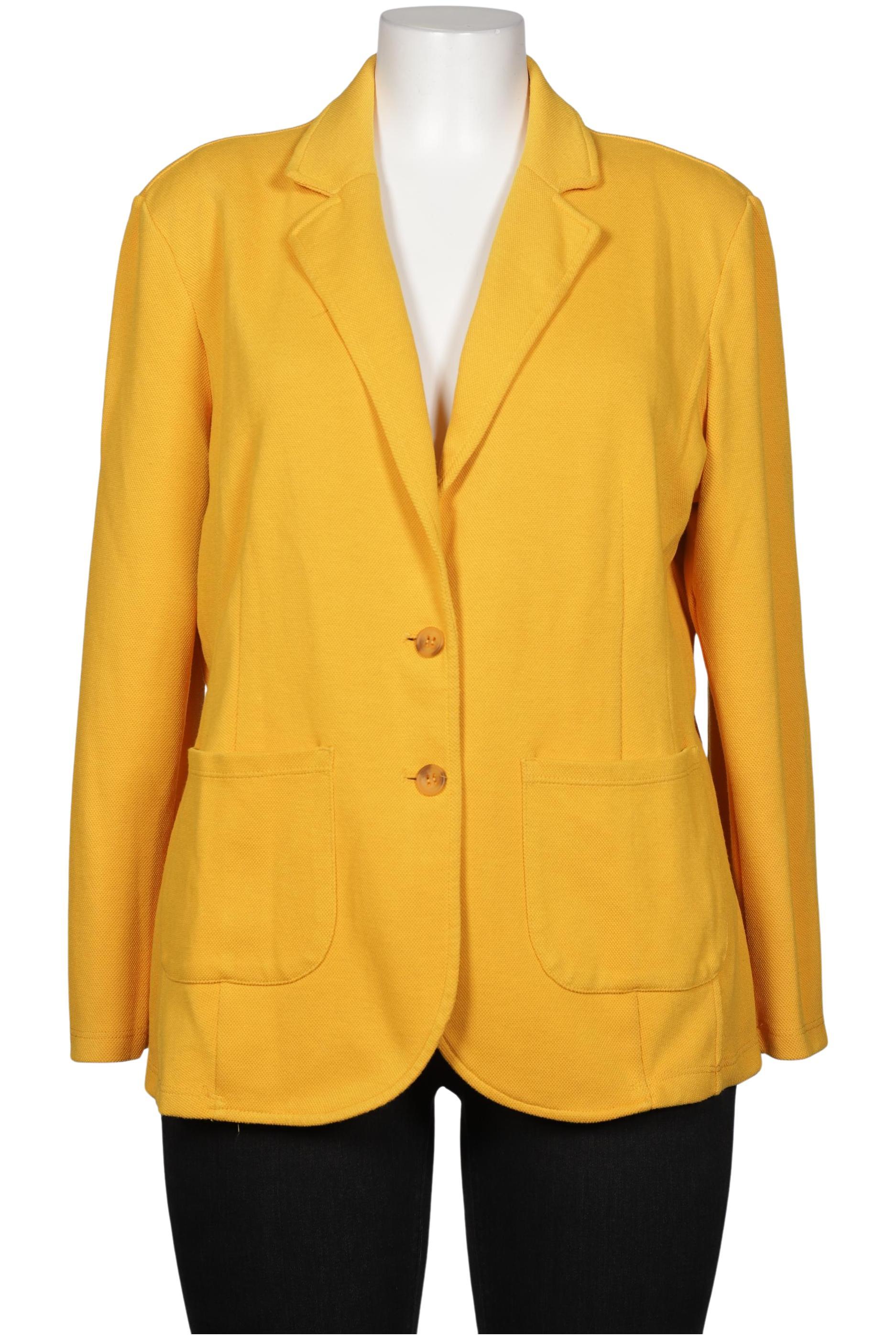 

More & More Damen Blazer, gelb, Gr. 46