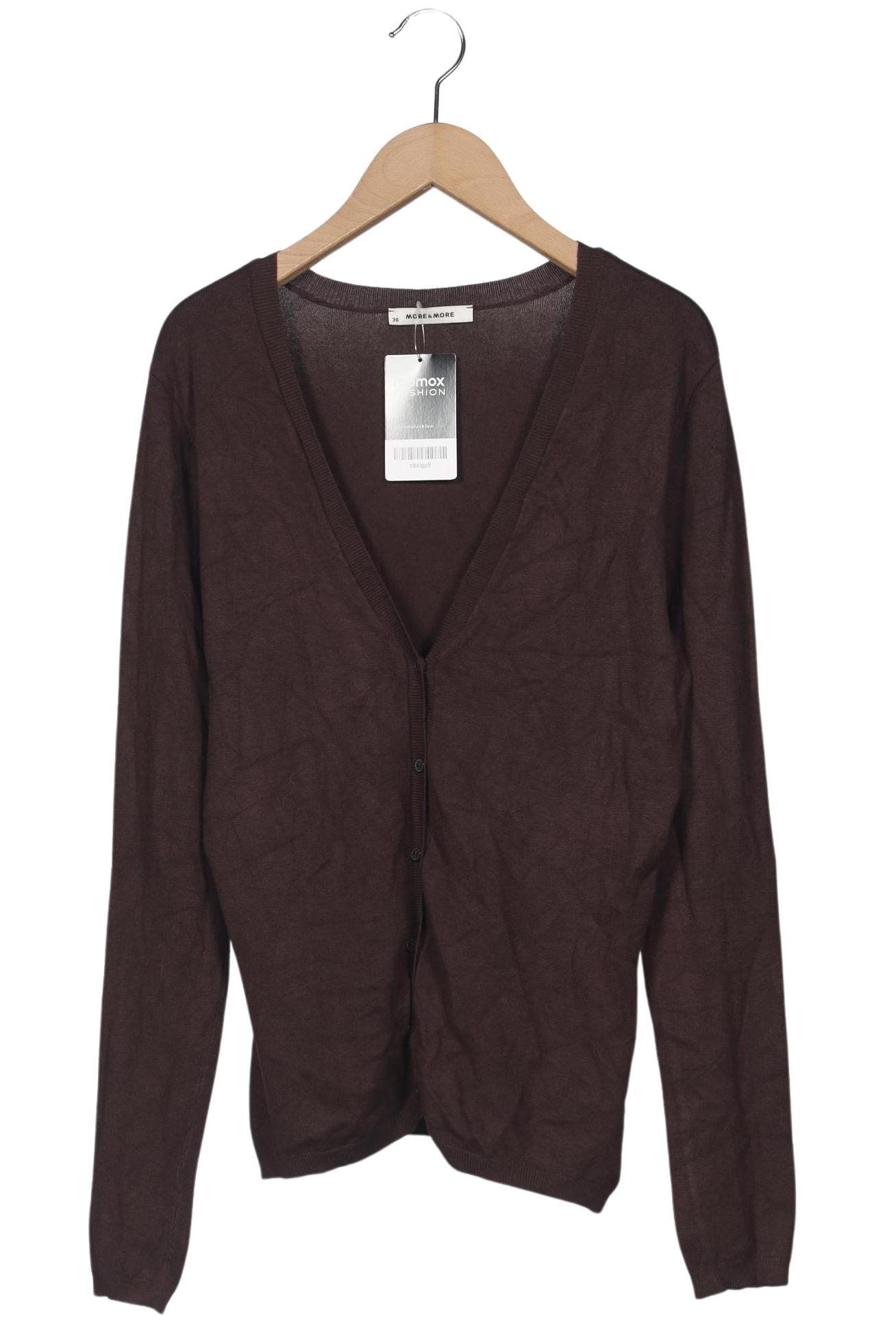 

More & More Damen Strickjacke, braun, Gr. 36