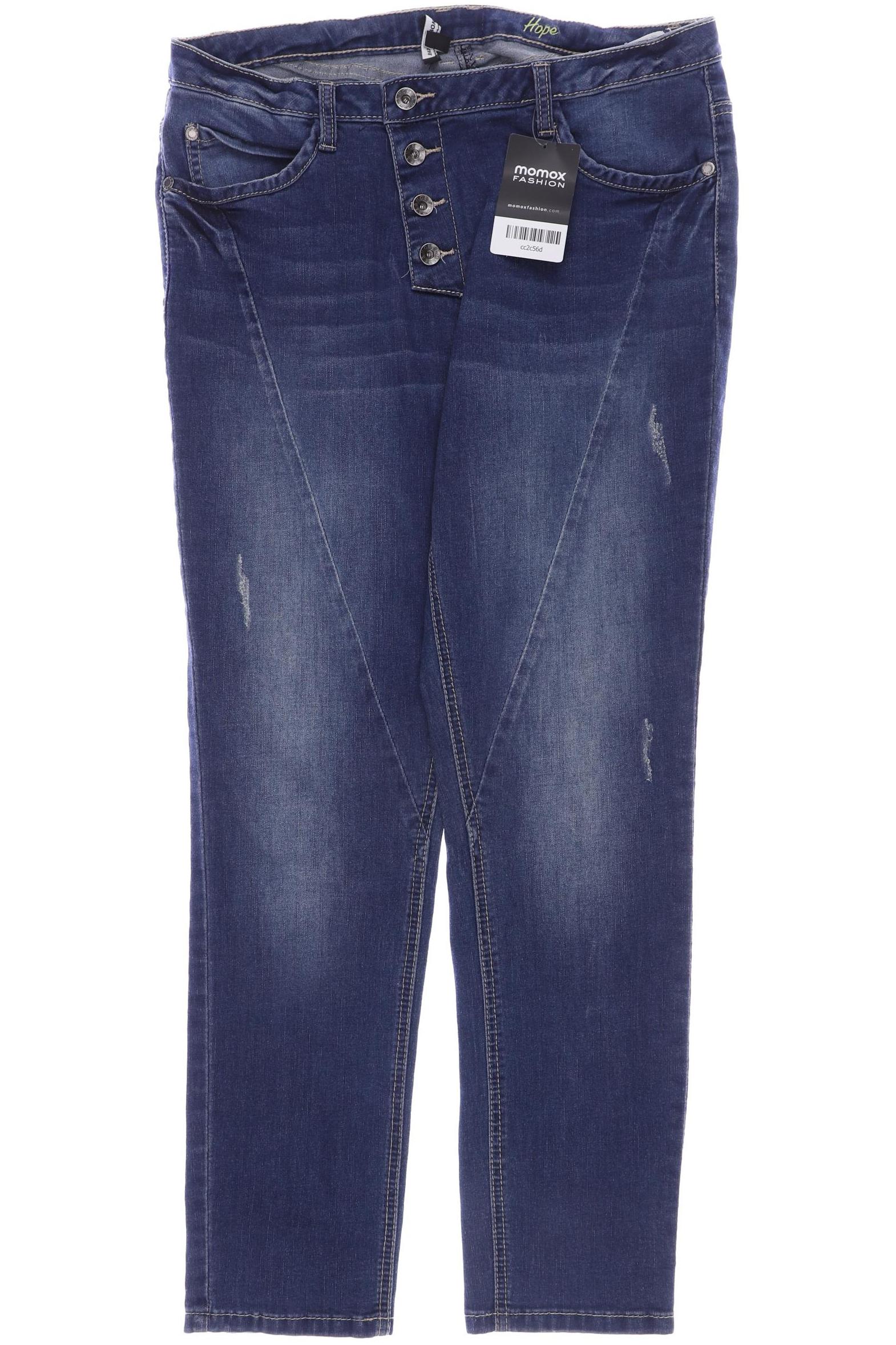 

More & More Damen Jeans, blau