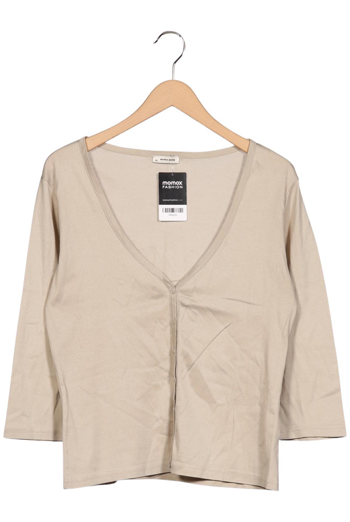 

More & More Damen Strickjacke, beige, Gr. 44