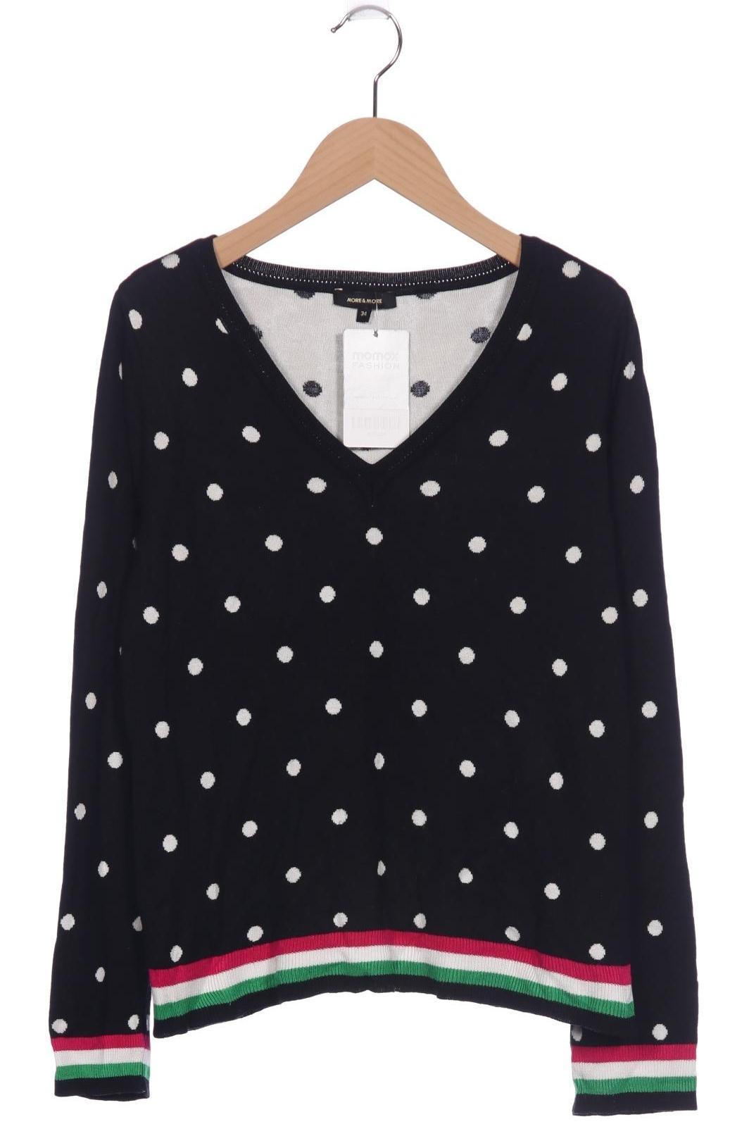 

More & More Damen Pullover, schwarz, Gr. 34