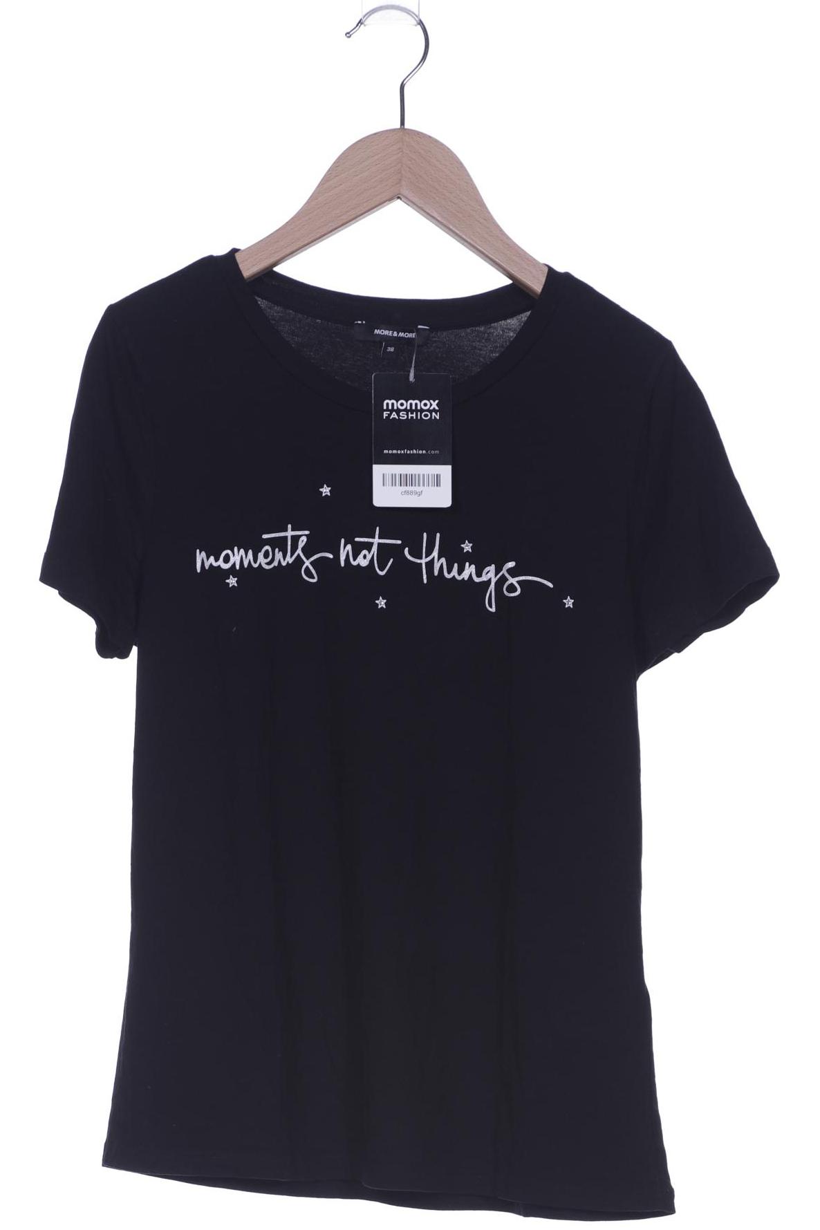 

More & More Damen T-Shirt, schwarz, Gr. 38
