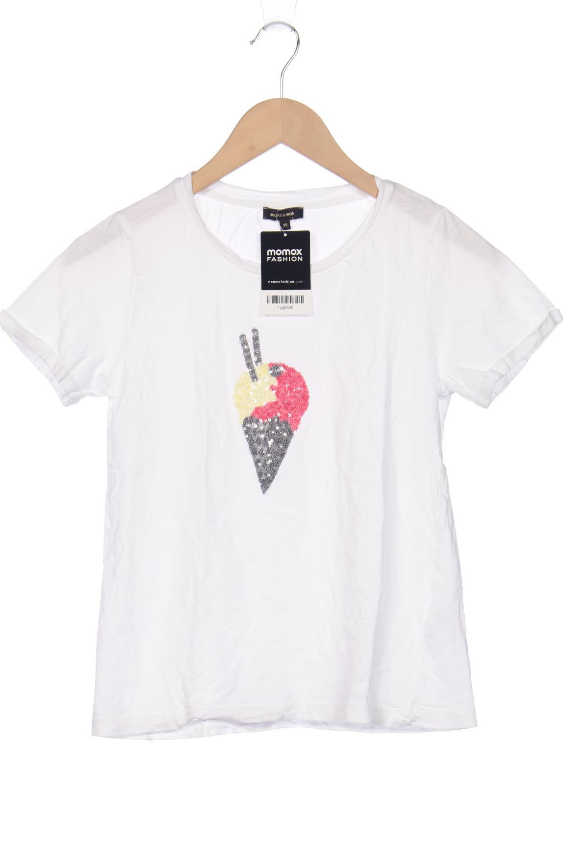 

More & More Damen T-Shirt, weiß, Gr. 36