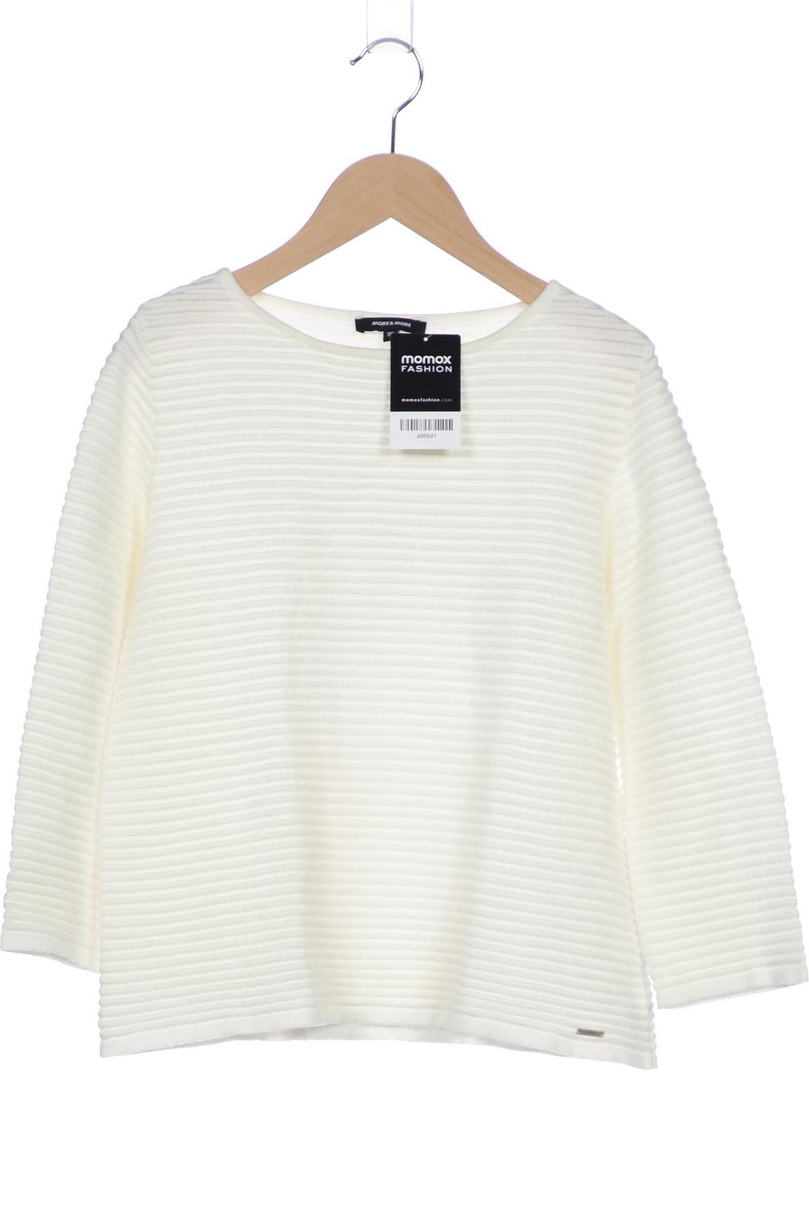 

More & More Damen Pullover, weiß, Gr. 36