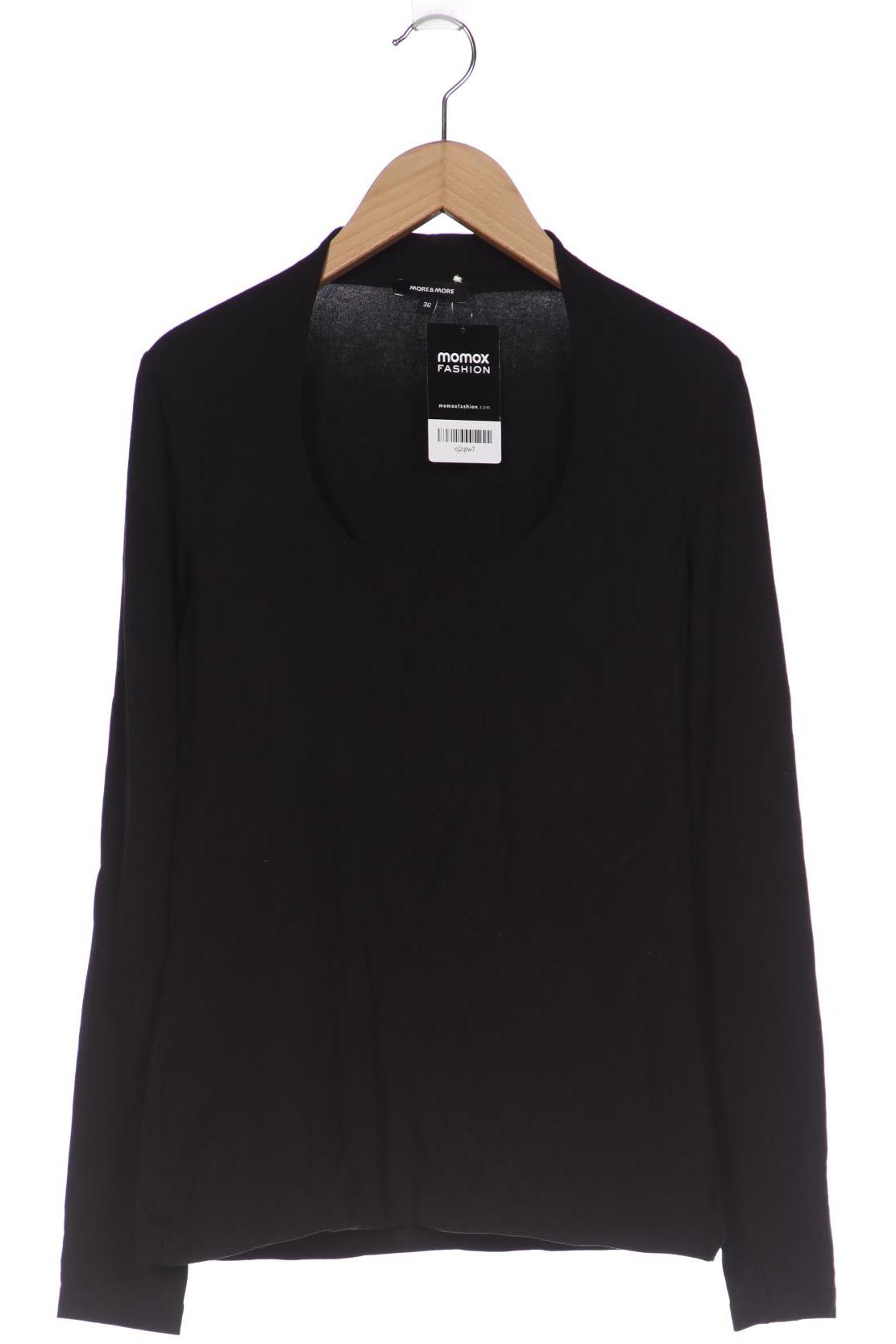 

More & More Damen Langarmshirt, schwarz