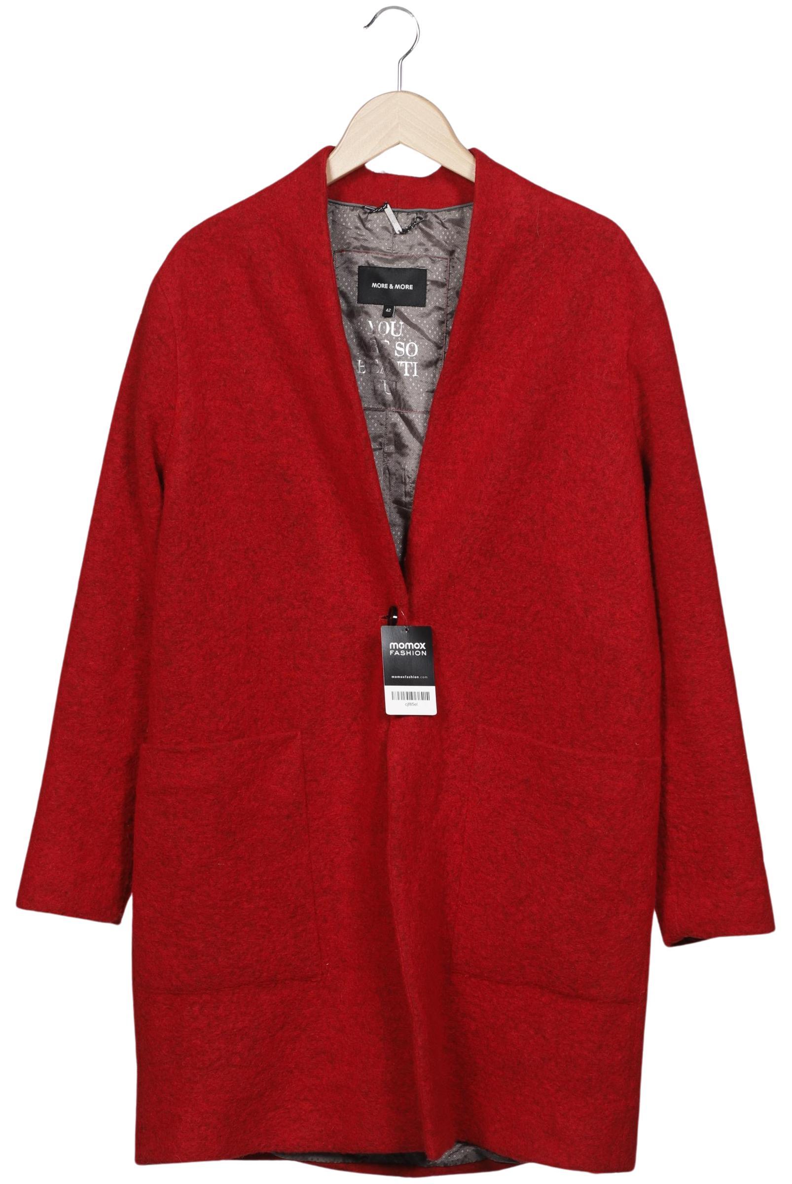 

More & More Damen Mantel, rot, Gr. 42