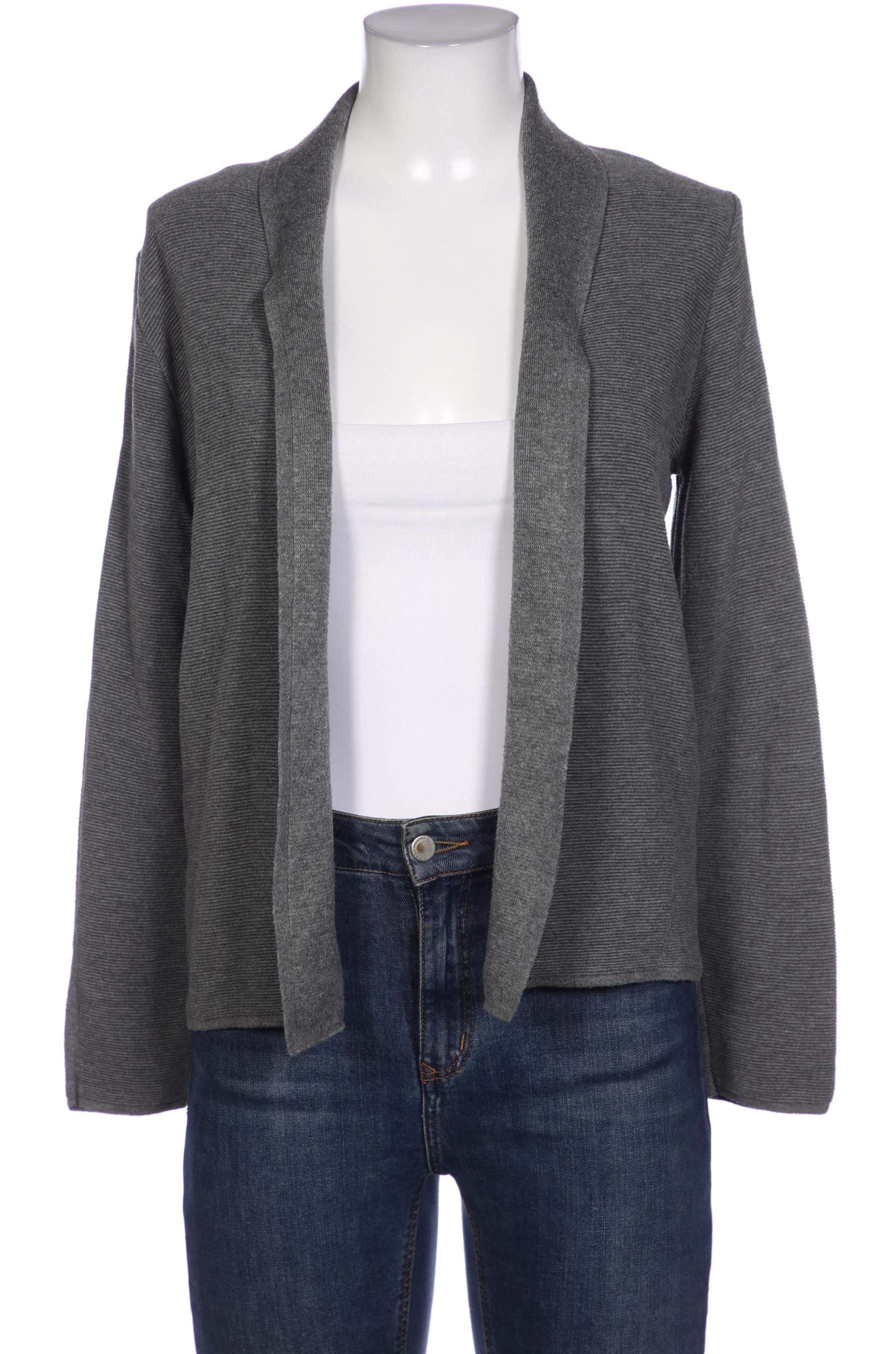 

More & More Damen Strickjacke, grau, Gr. 36