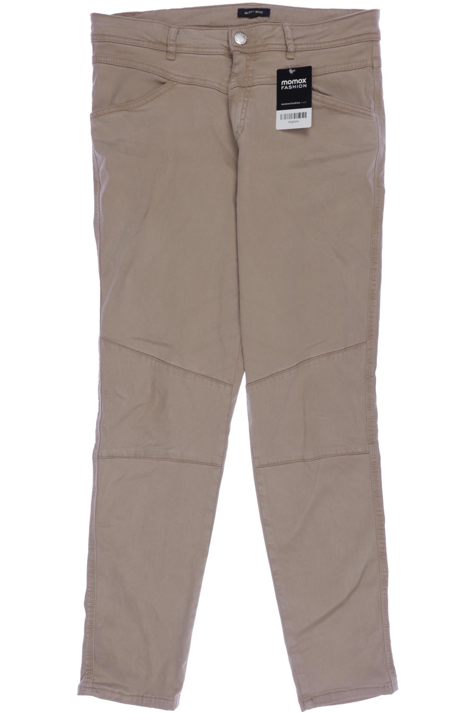 

More & More Damen Stoffhose, beige, Gr. 38