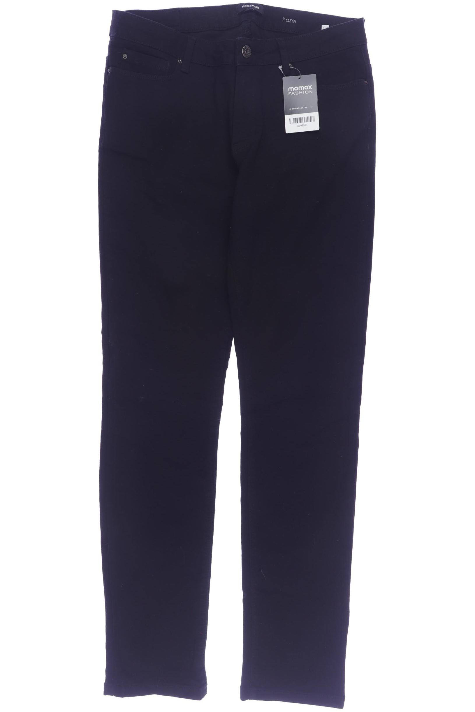 

More & More Damen Stoffhose, schwarz, Gr. 40