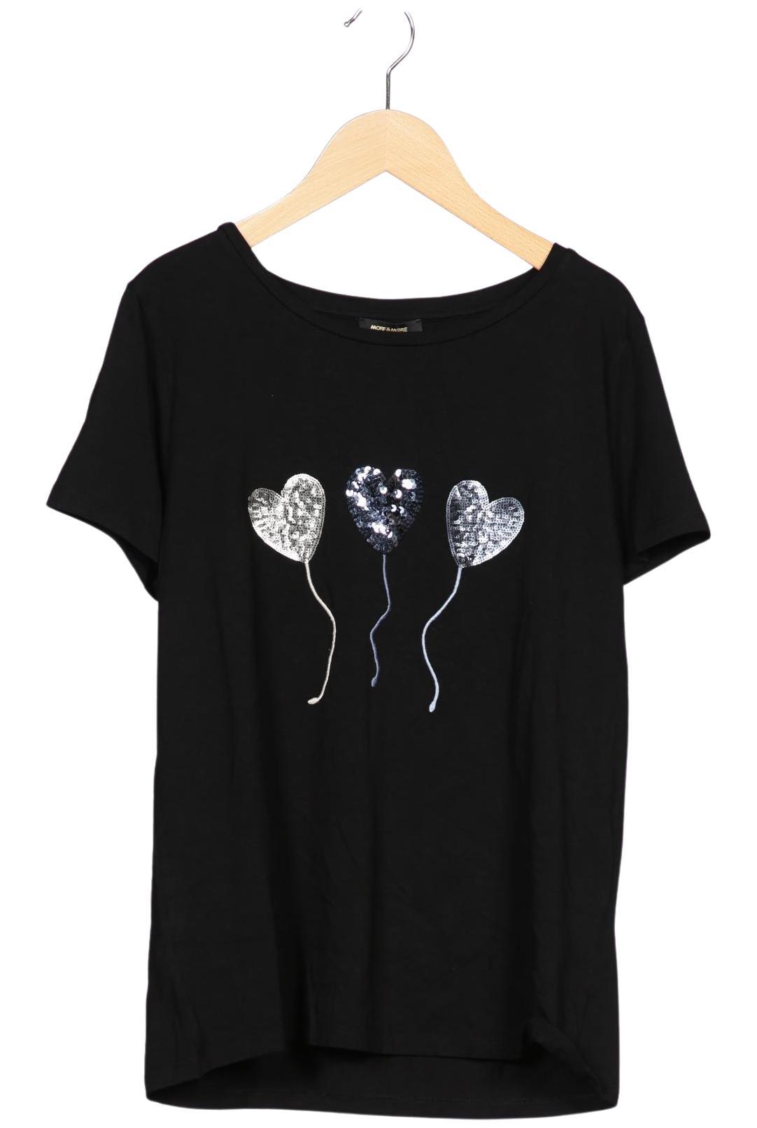 

More & More Damen T-Shirt, schwarz, Gr. 38
