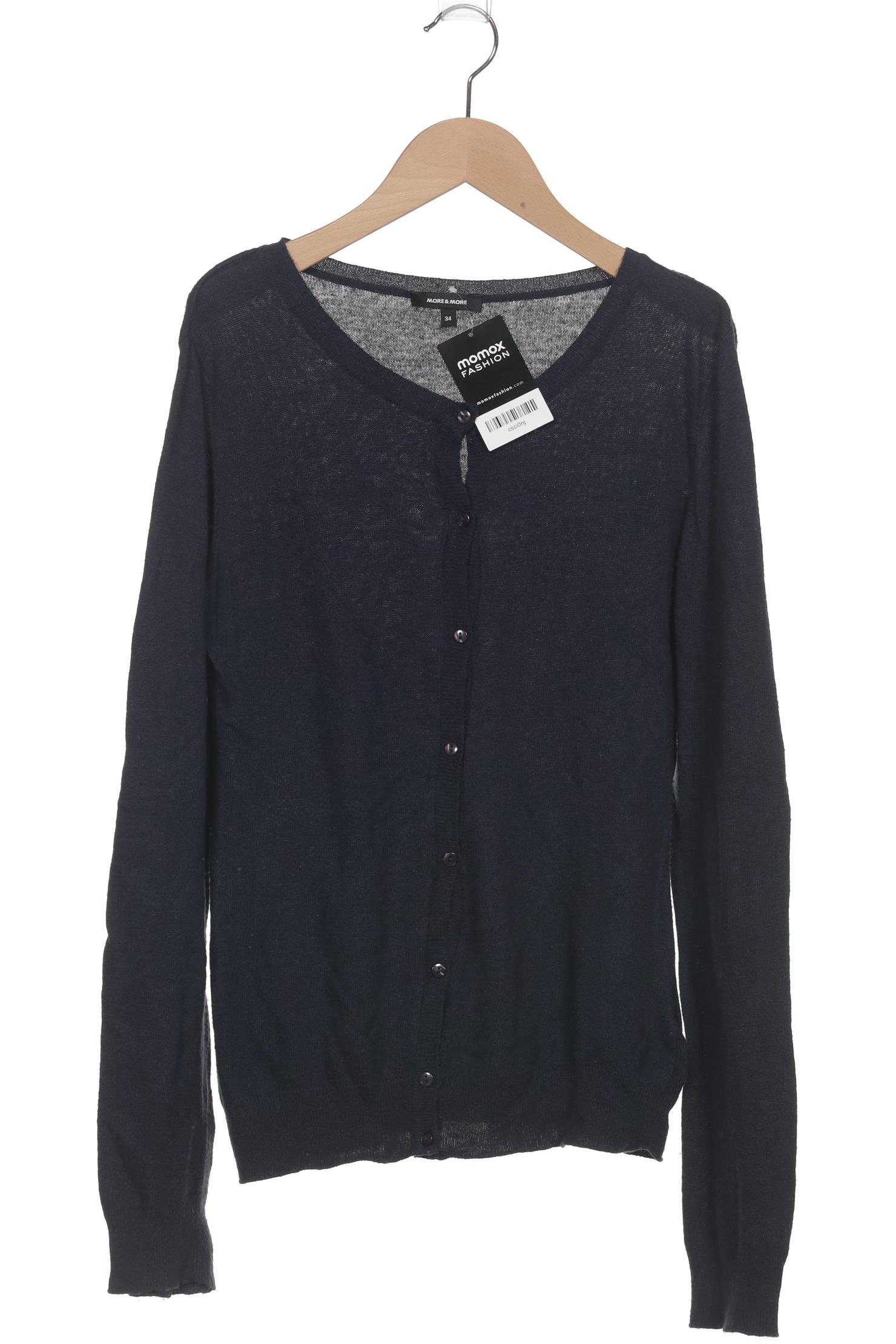 

More & More Damen Strickjacke, marineblau, Gr. 34