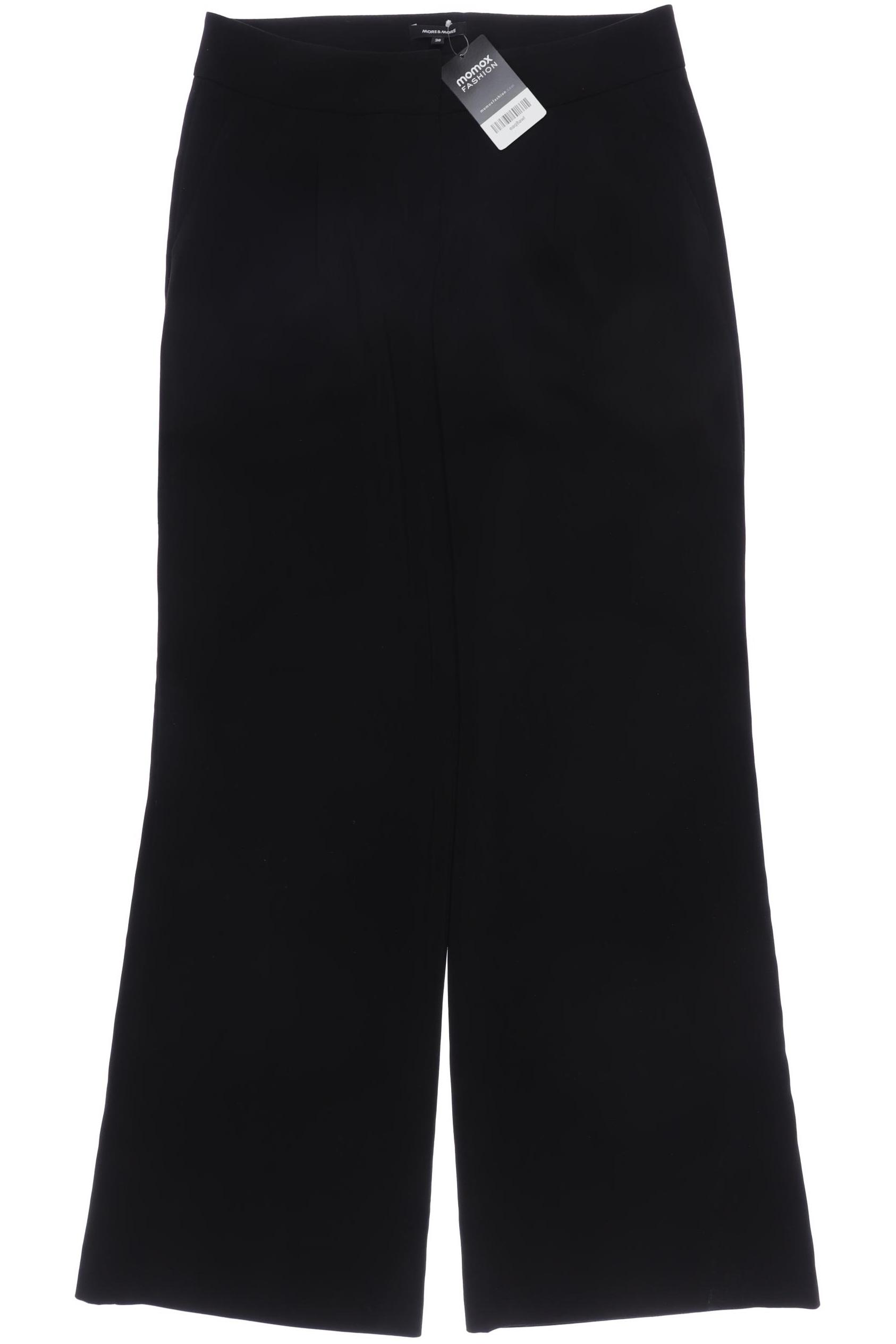 

More & More Damen Stoffhose, schwarz, Gr. 38