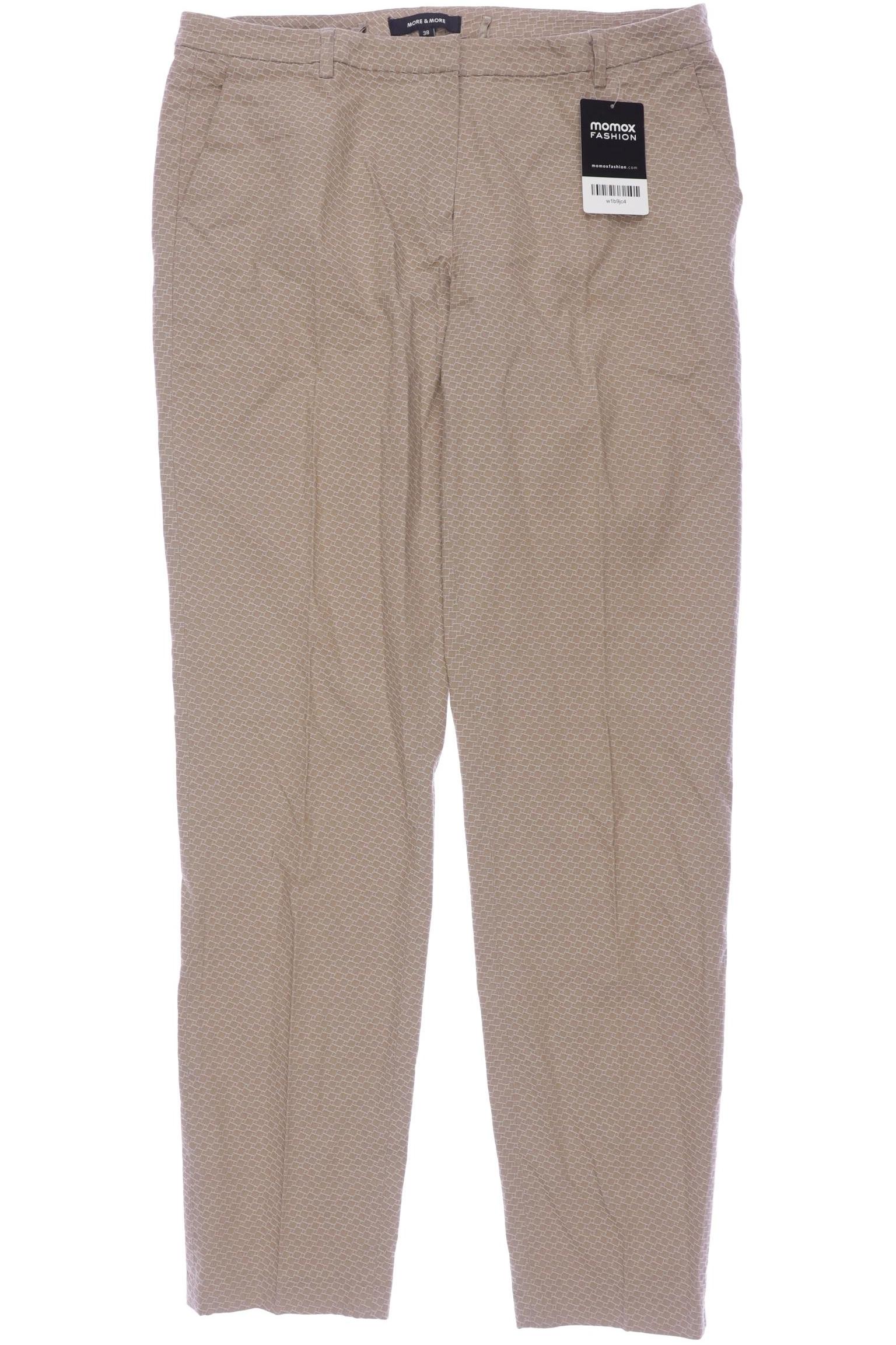 

More & More Damen Stoffhose, beige, Gr. 38