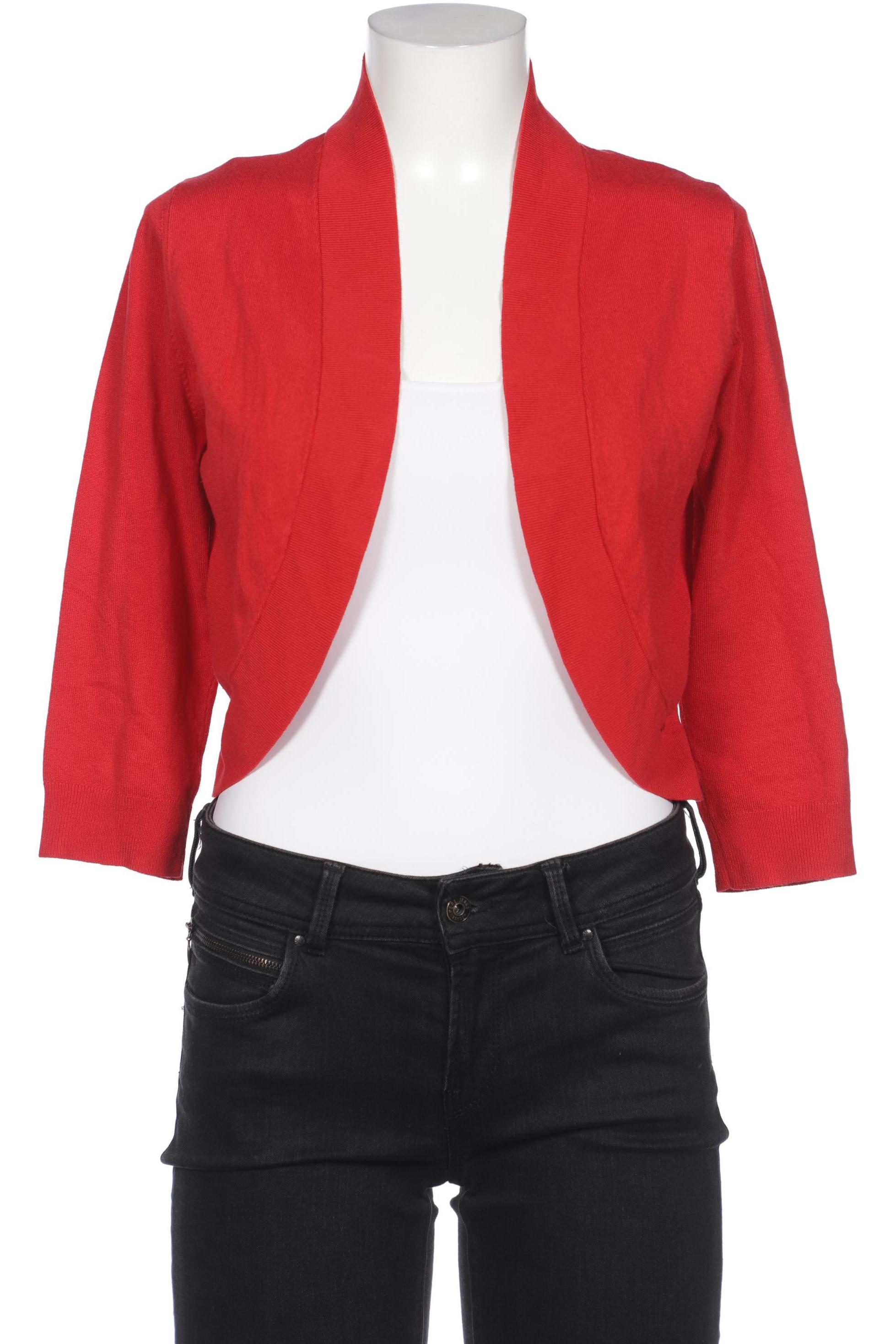 

More & More Damen Strickjacke, rot, Gr. 36