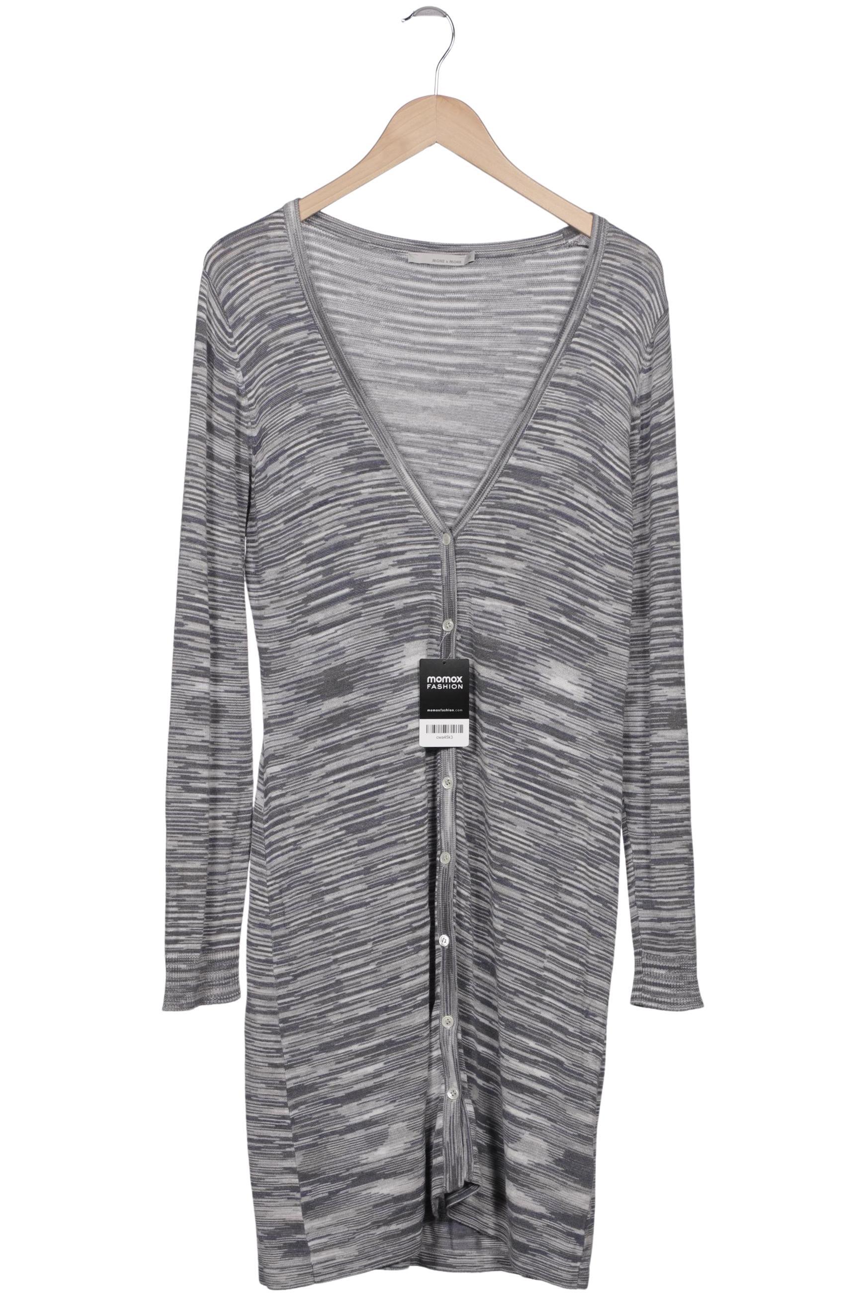 

More & More Damen Strickjacke, grau, Gr. 44