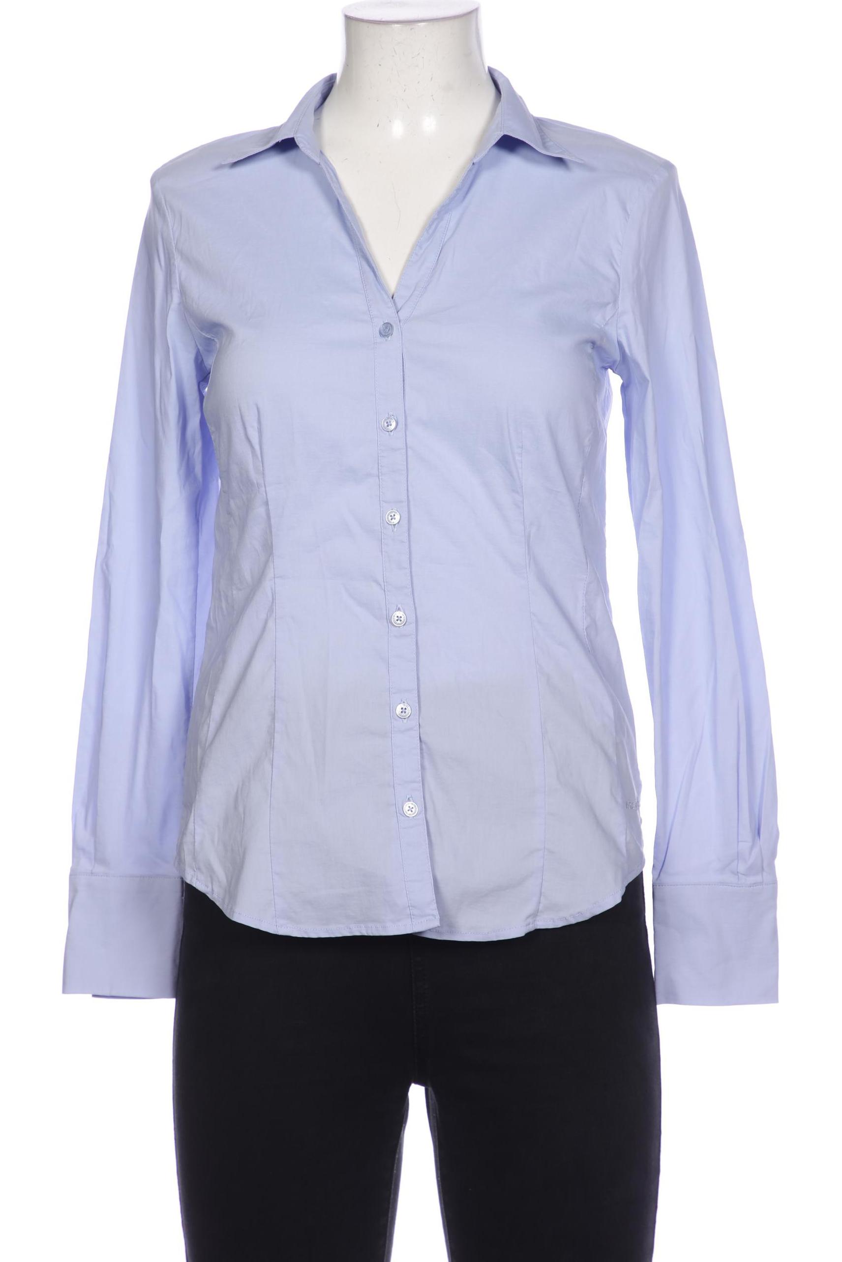 

More & More Damen Bluse, blau, Gr. 38