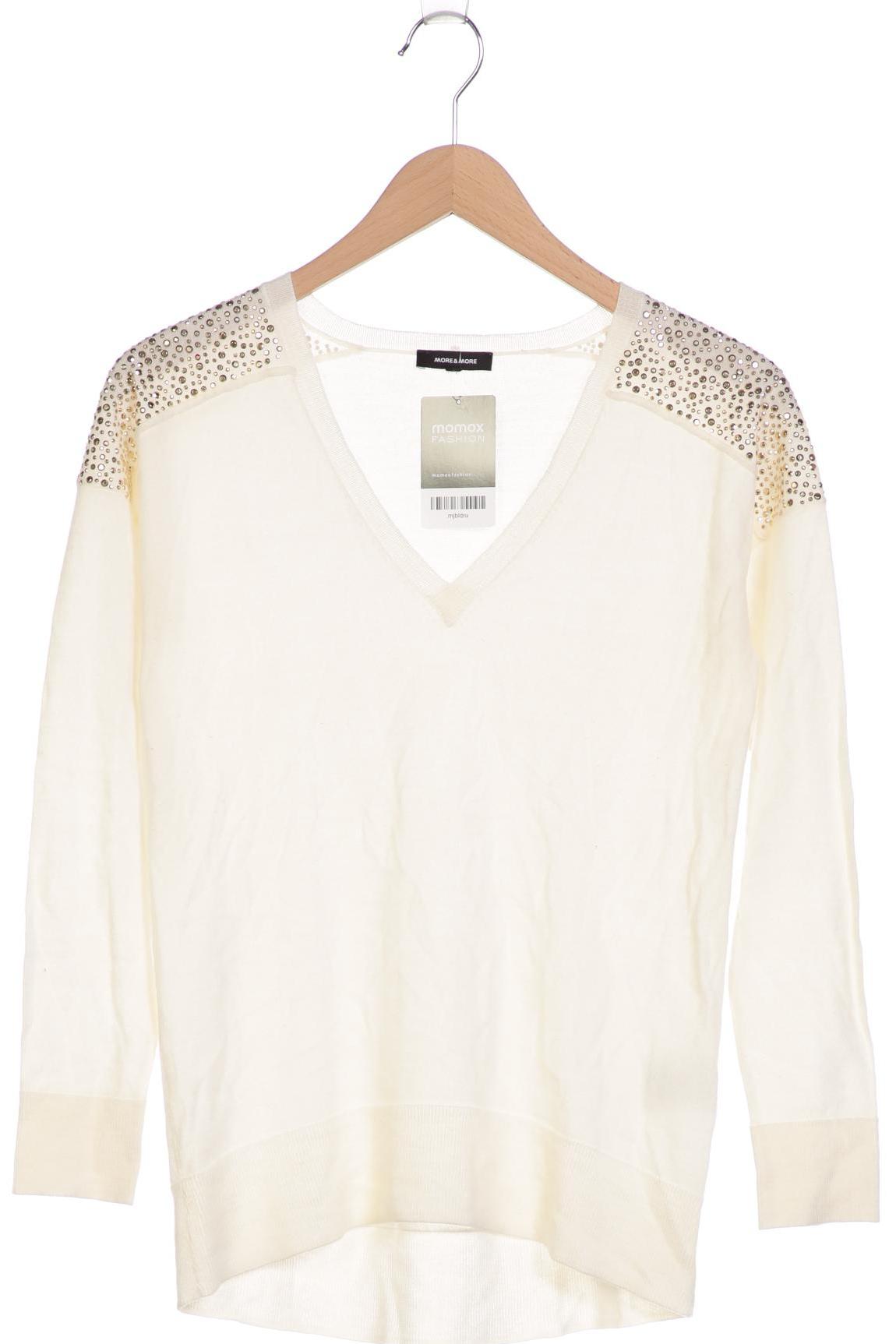 

More & More Damen Pullover, cremeweiß, Gr. 34