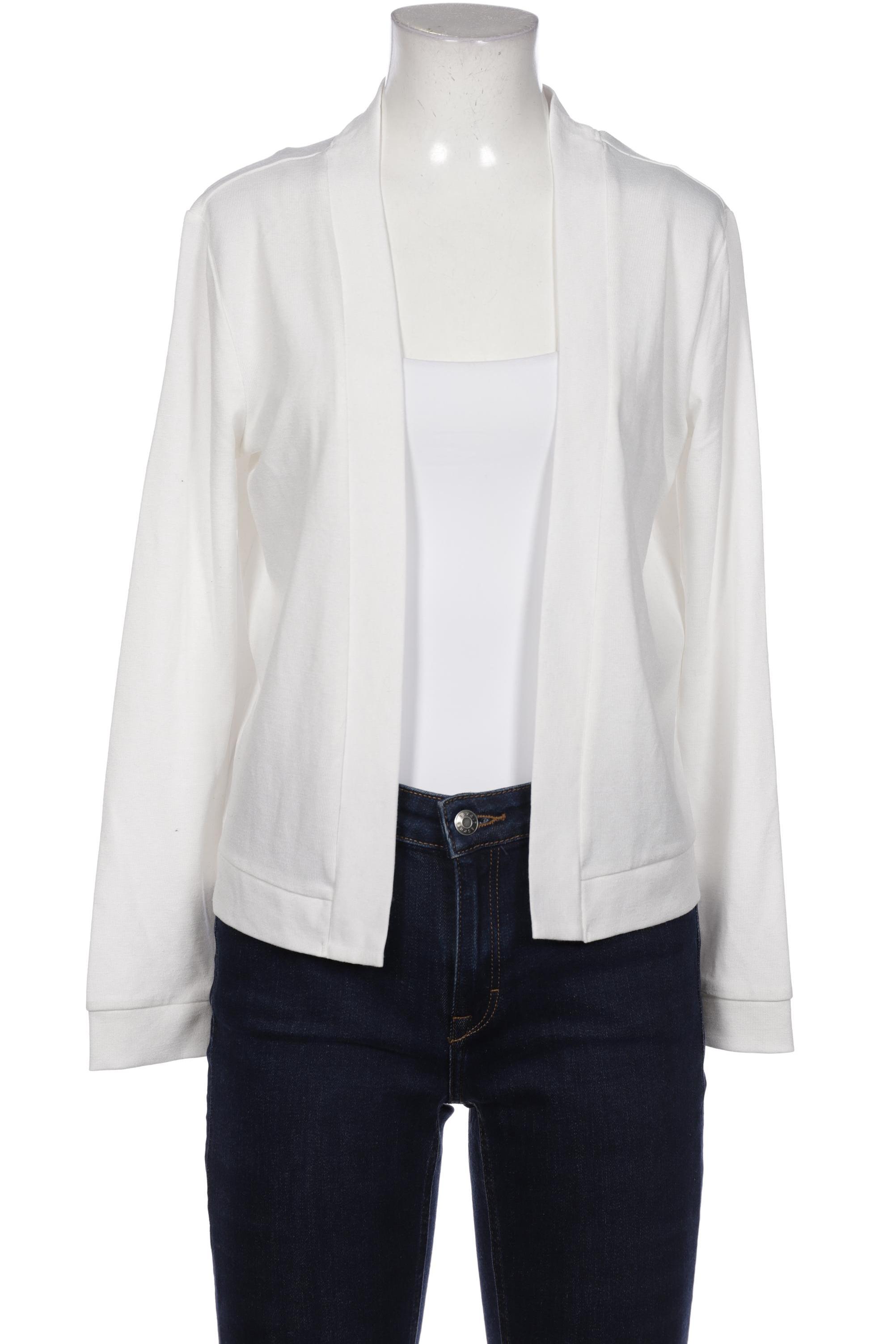 

More & More Damen Strickjacke, weiß, Gr. 38