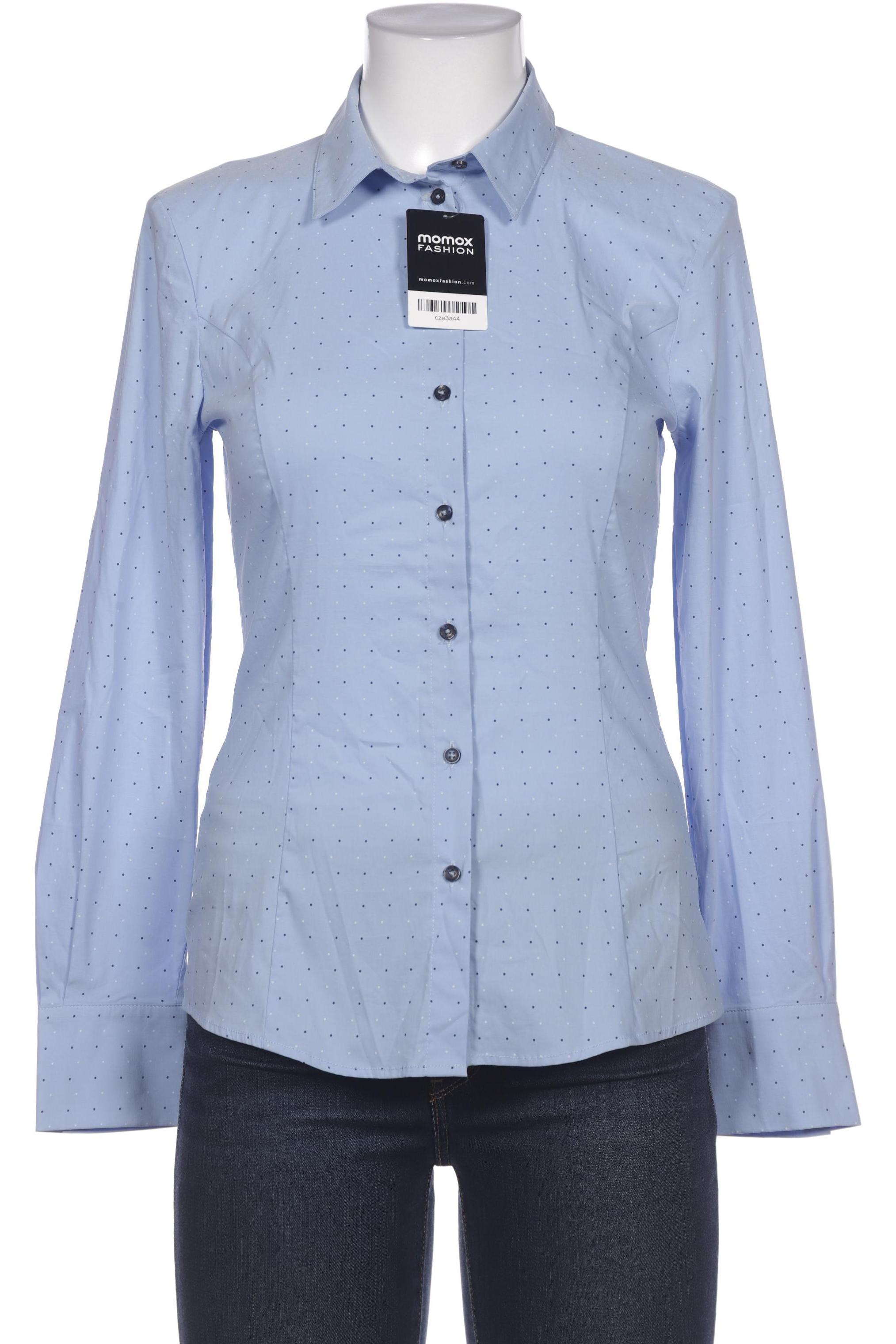

More & More Damen Bluse, blau, Gr. 36