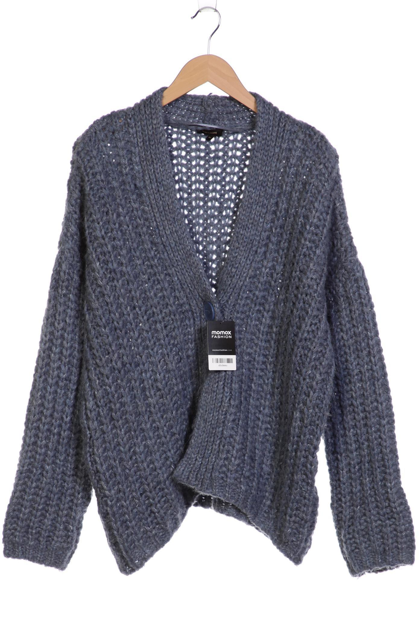 

More & More Damen Strickjacke, blau, Gr. 40