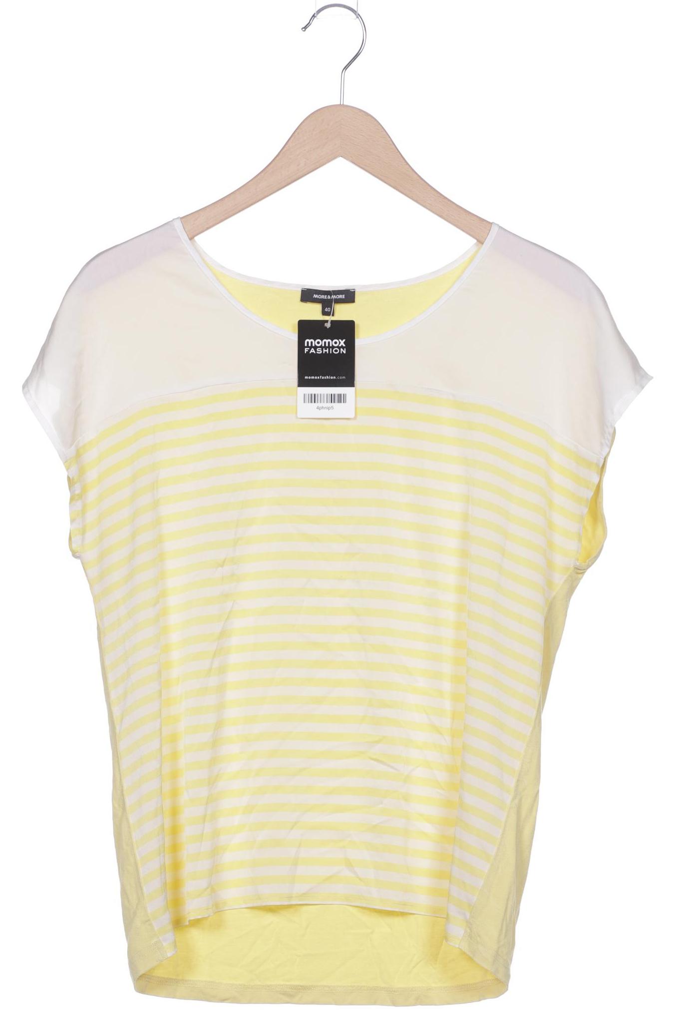 

More & More Damen T-Shirt, gelb, Gr. 40