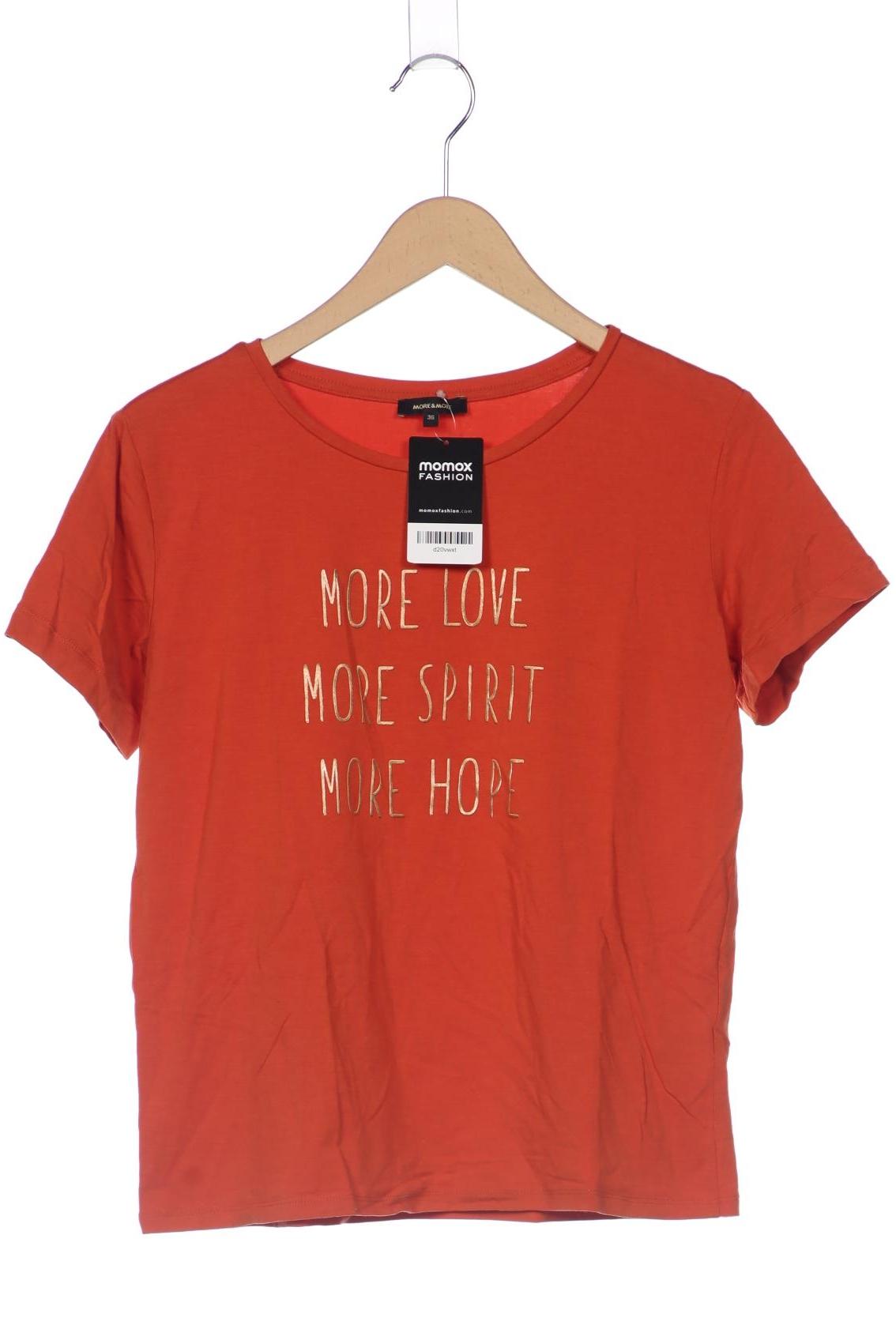 Thumbnail - More &amp; More Damen T-Shirt, orange, Gr. 36