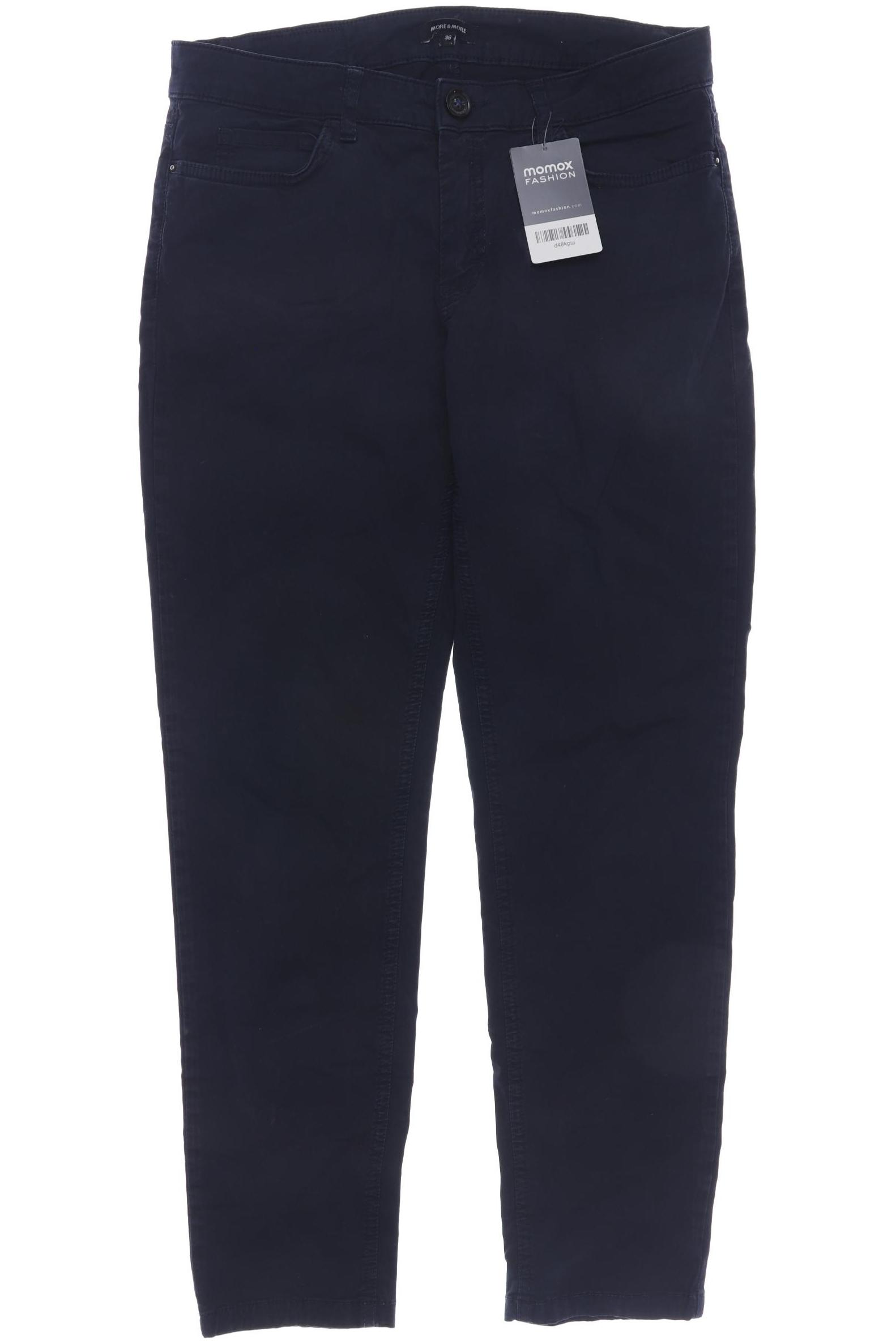 

More & More Damen Stoffhose, marineblau, Gr. 36