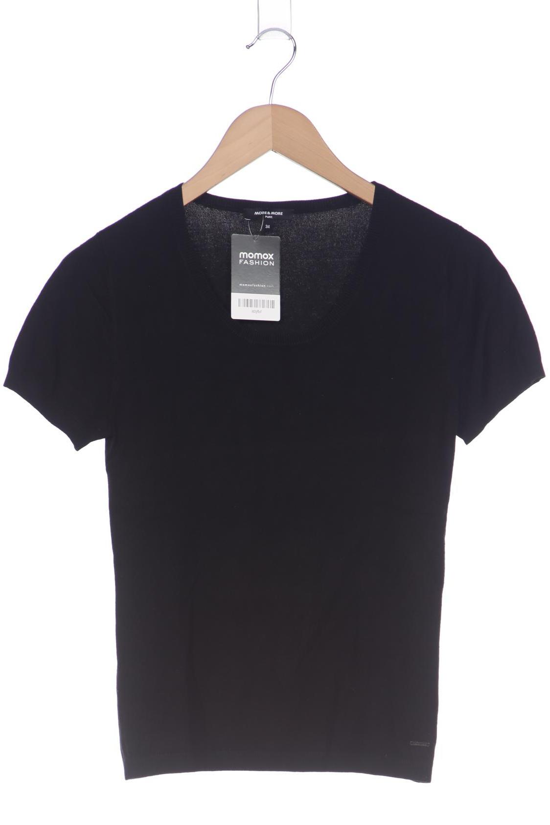 

More & More Damen T-Shirt, schwarz, Gr. 34