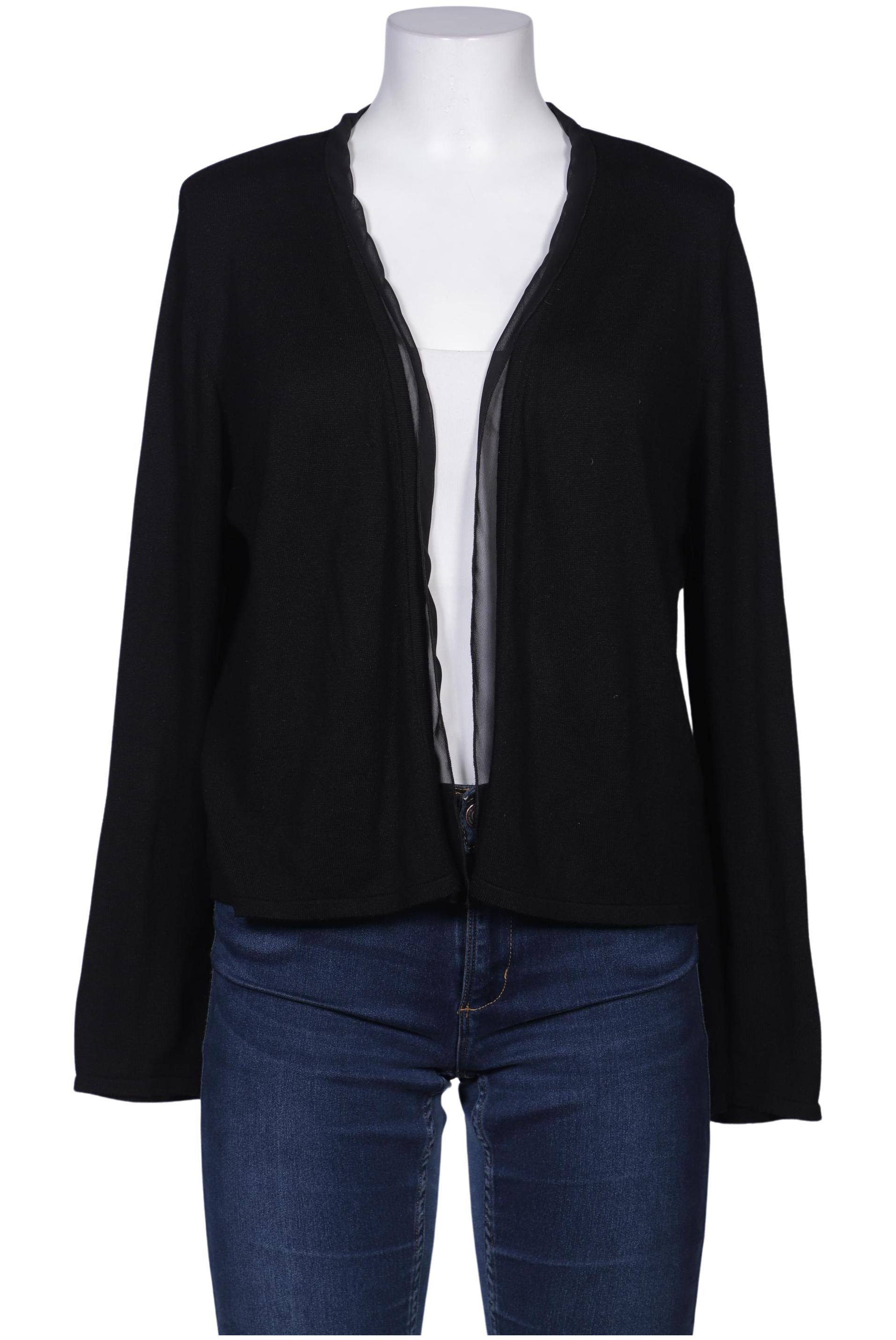 

More & More Damen Strickjacke, schwarz, Gr. 42