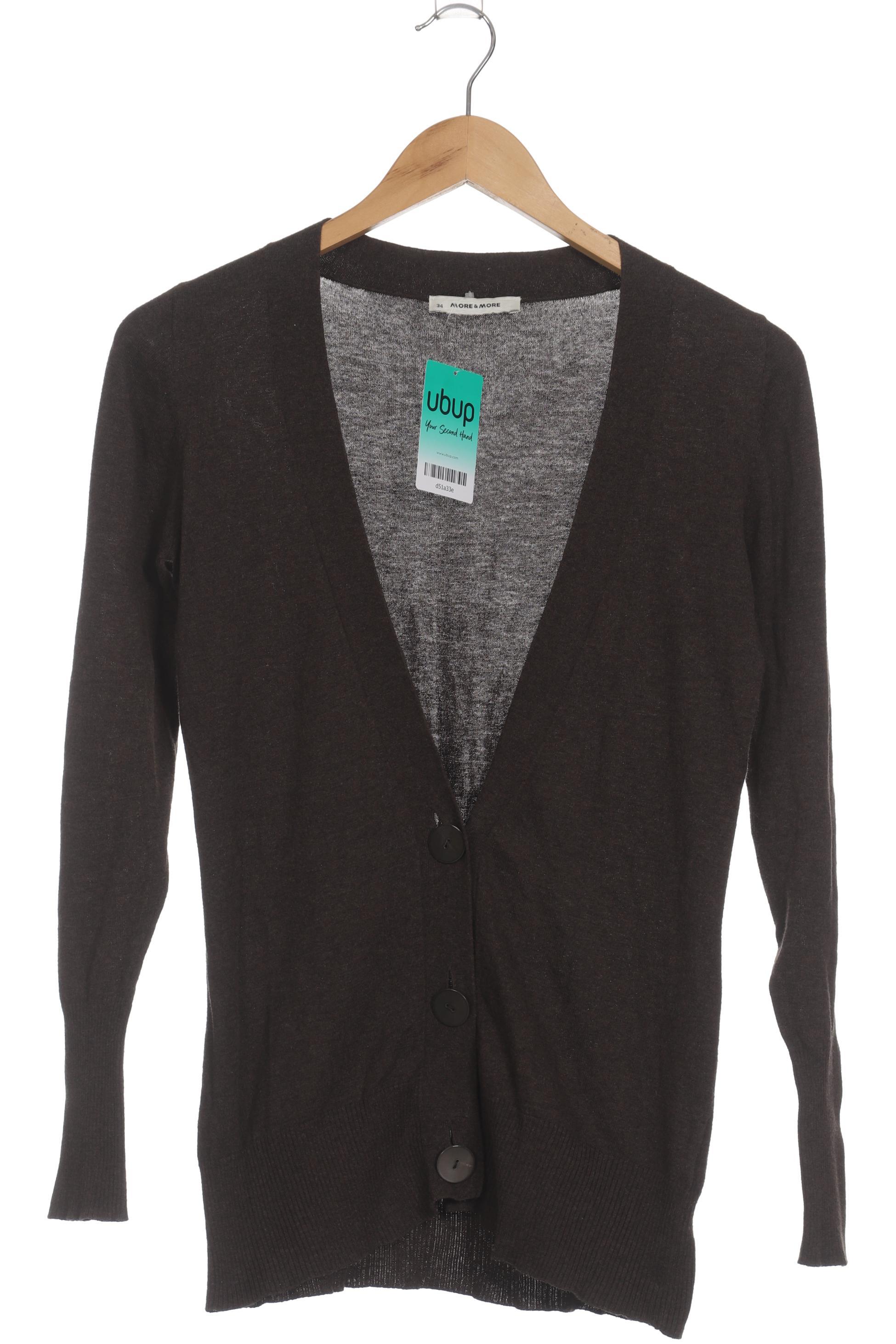 

More & More Damen Strickjacke, braun, Gr. 34