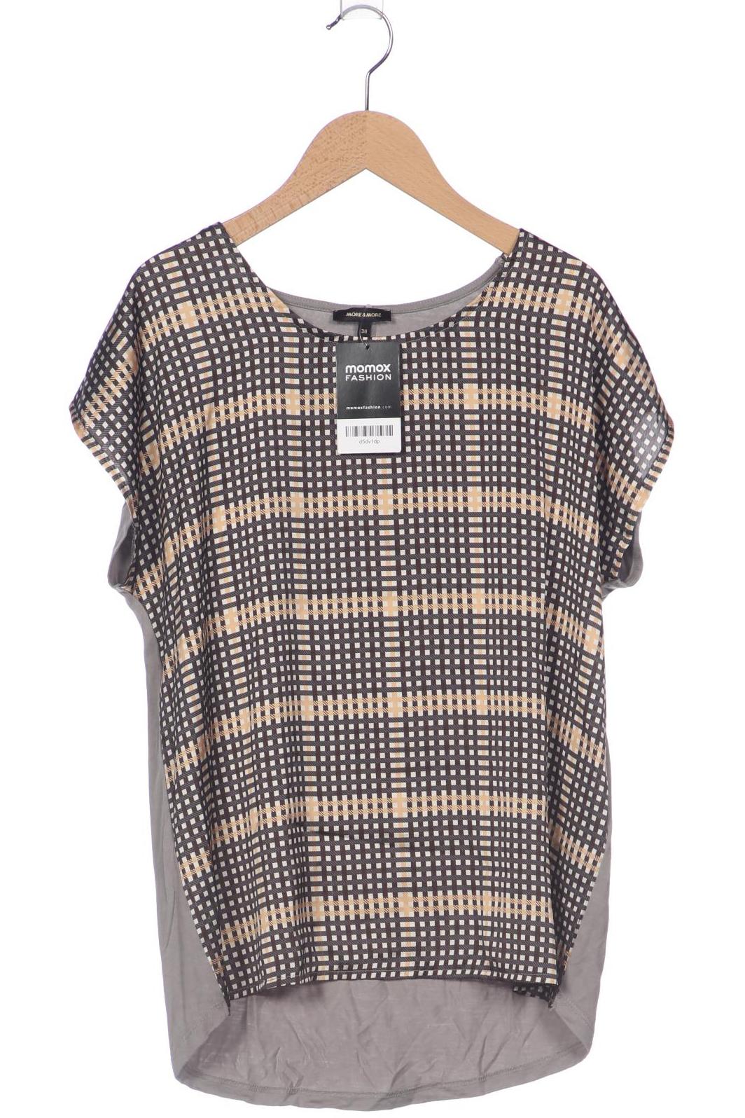 

More & More Damen T-Shirt, grau, Gr. 38